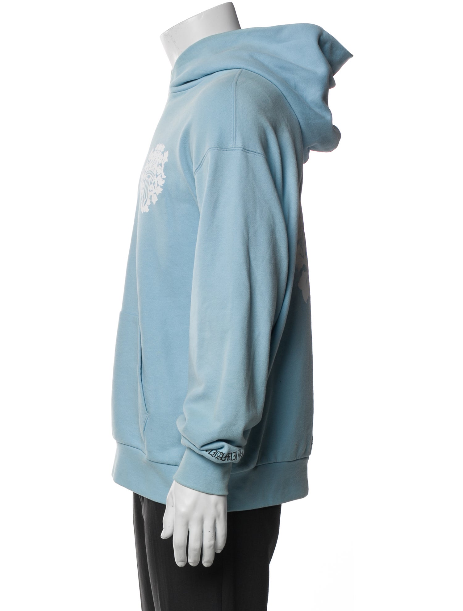 Chrome Hearts Miami Exclusive Art Basil Dagger Logo Graphic Print Hoodie