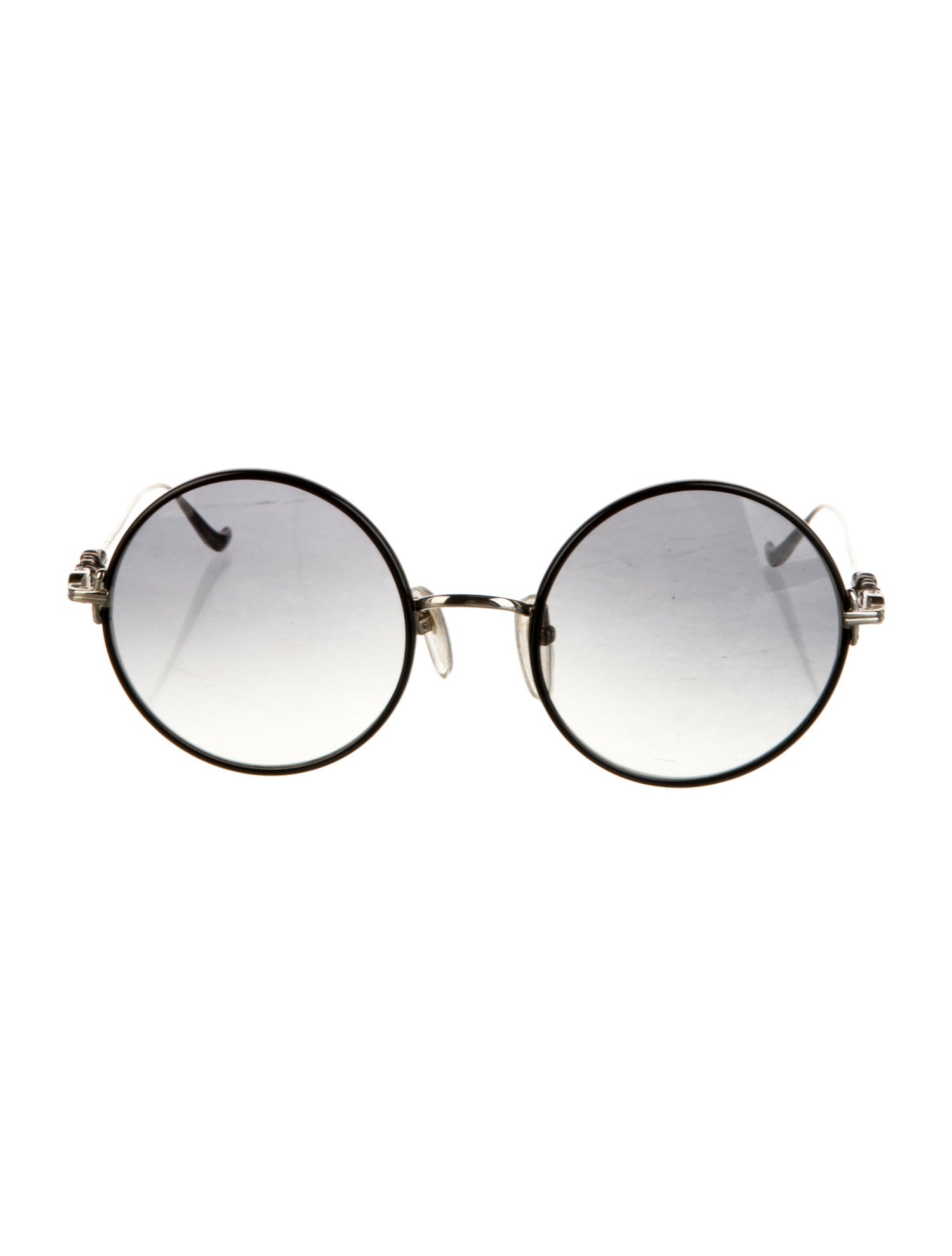 Chrome Hearts Ovary Easy Round Sunglasses