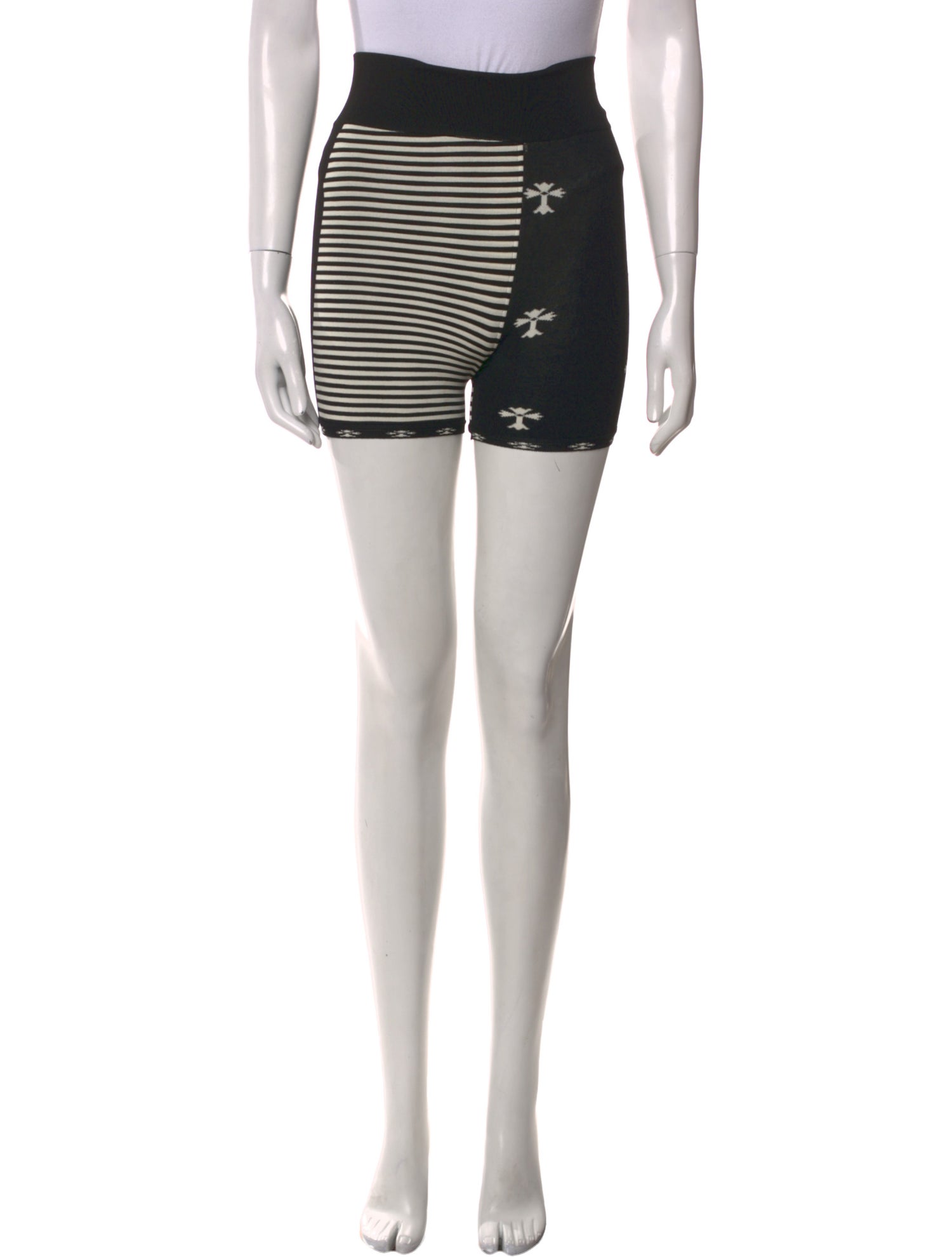 Chrome Hearts Split Mini Shorts