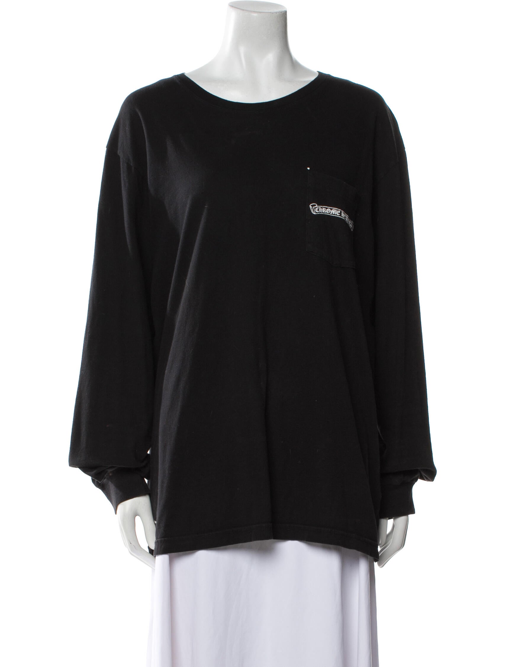 Chrome Hearts Graphic Print Scoop Neck T-Shirt