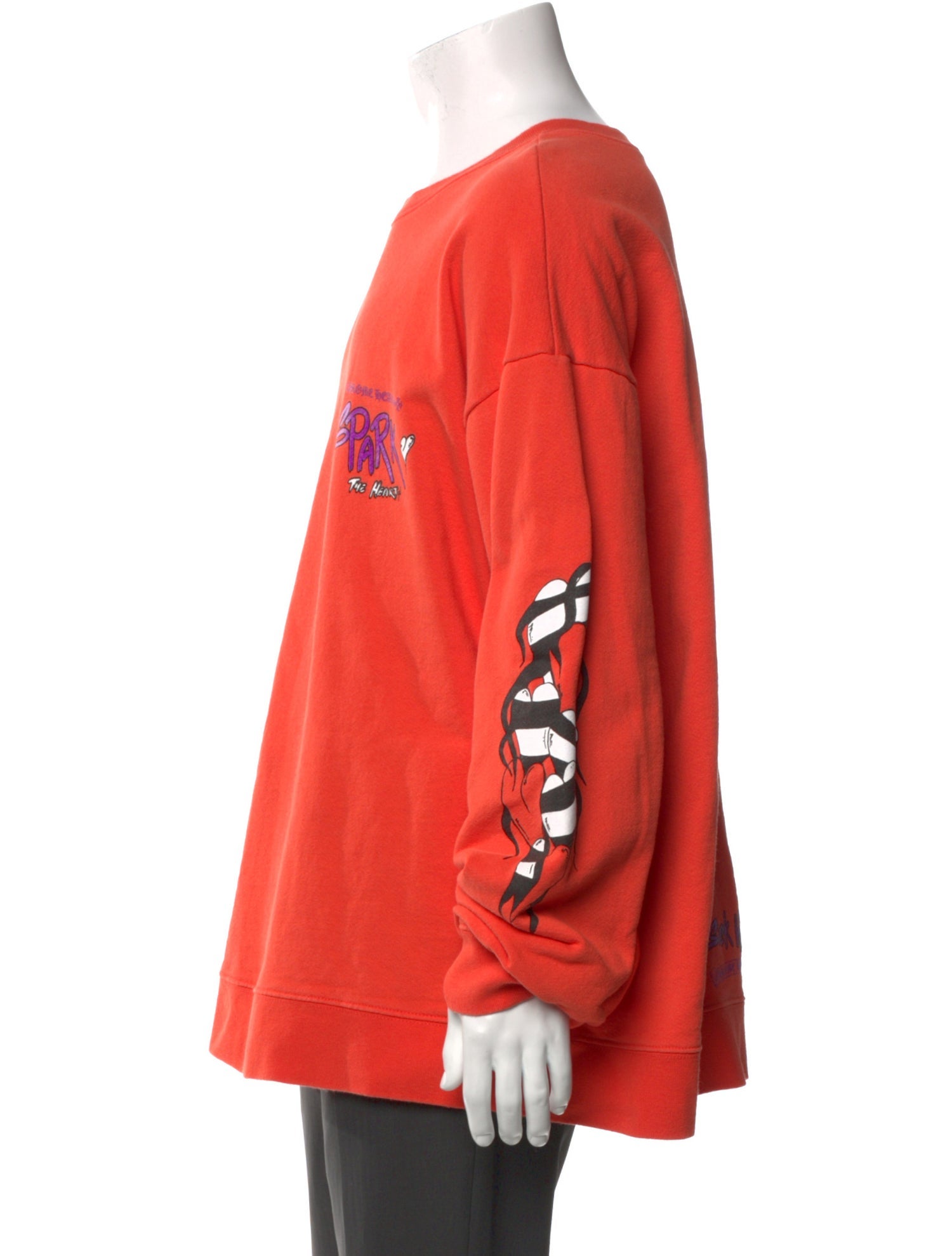 Chrome Hearts x Matty Boy 'Spark The Heart' Graphic Print Pullover