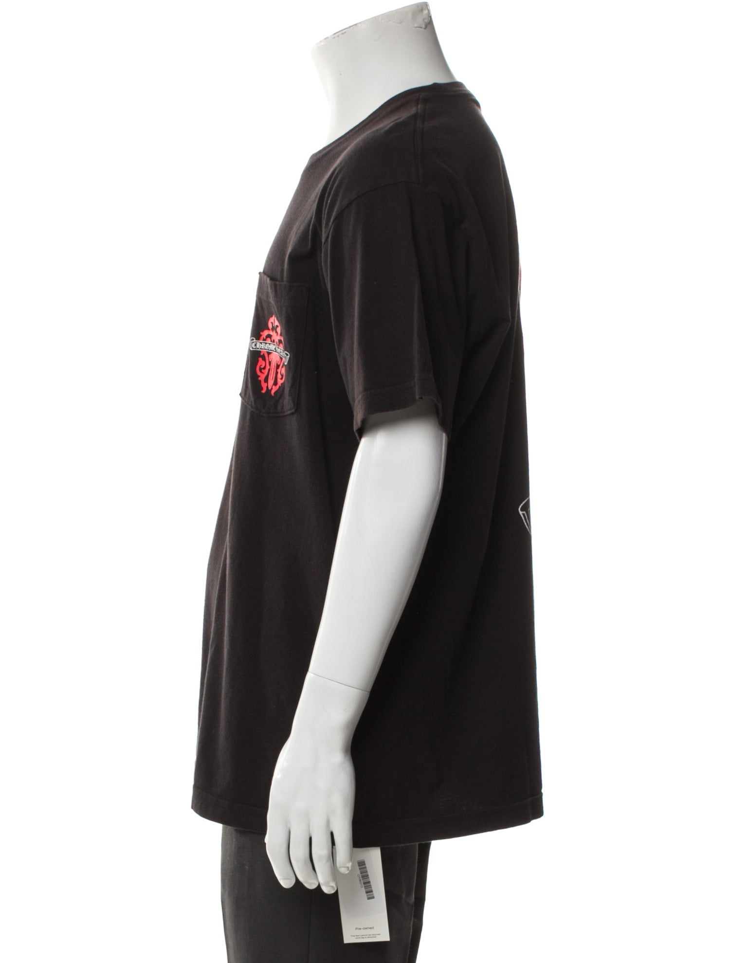 Chrome Hearts Dagger Graphic Print T-Shirt