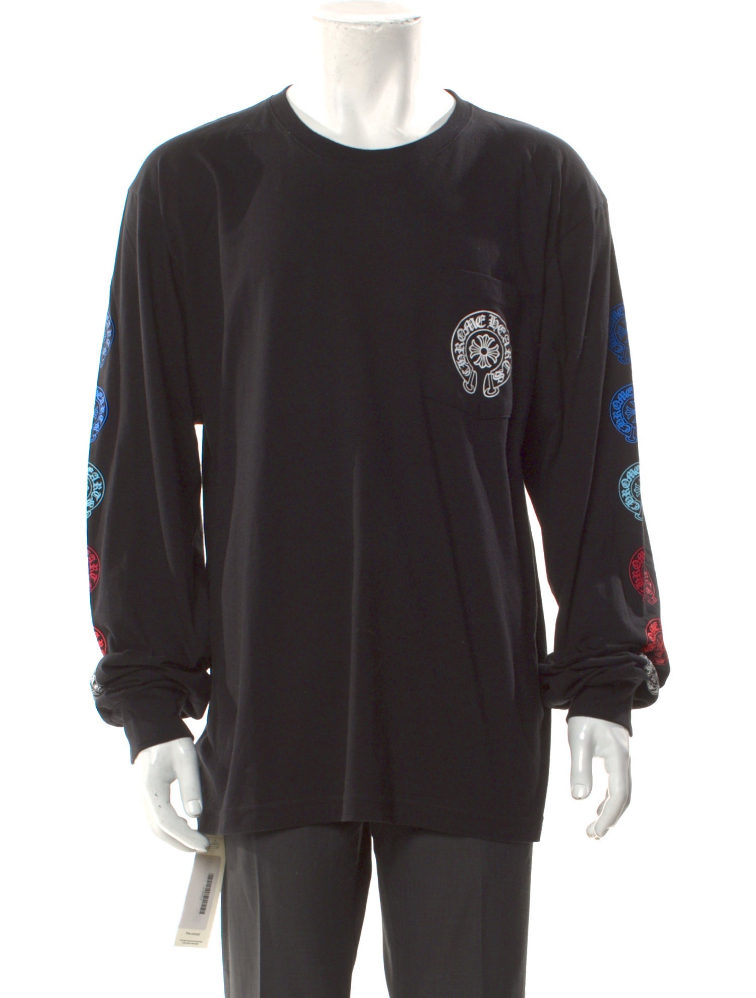 Chrome Hearts Multicolor Horseshoe Graphic Print T-Shirt