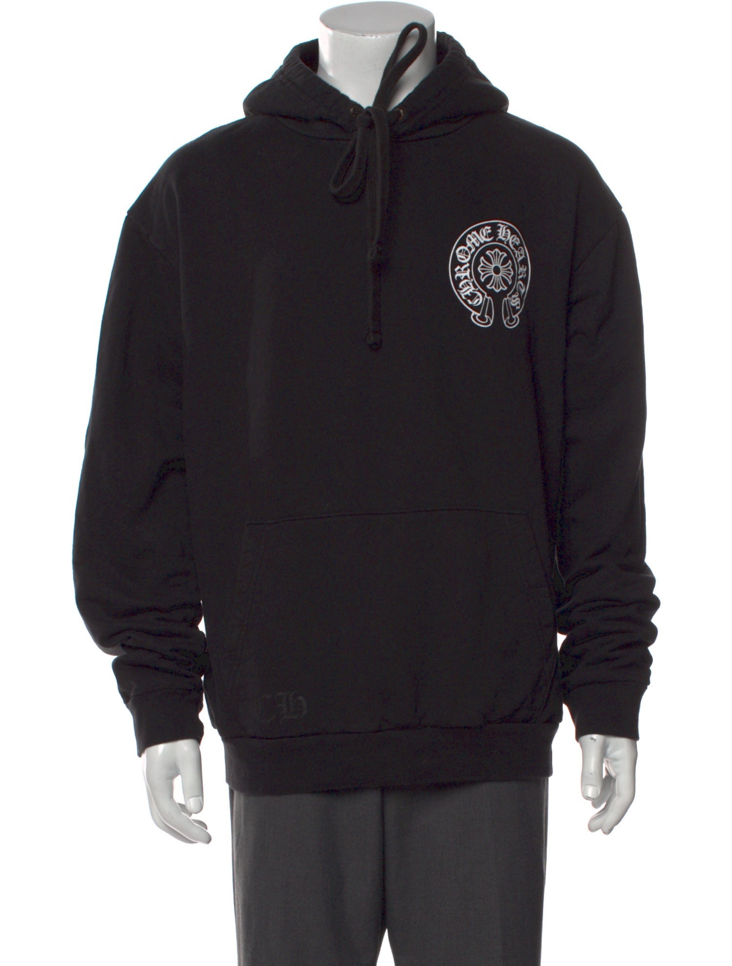 Chrome Hearts Signature Logo Malibu Horseshoe Hoodie