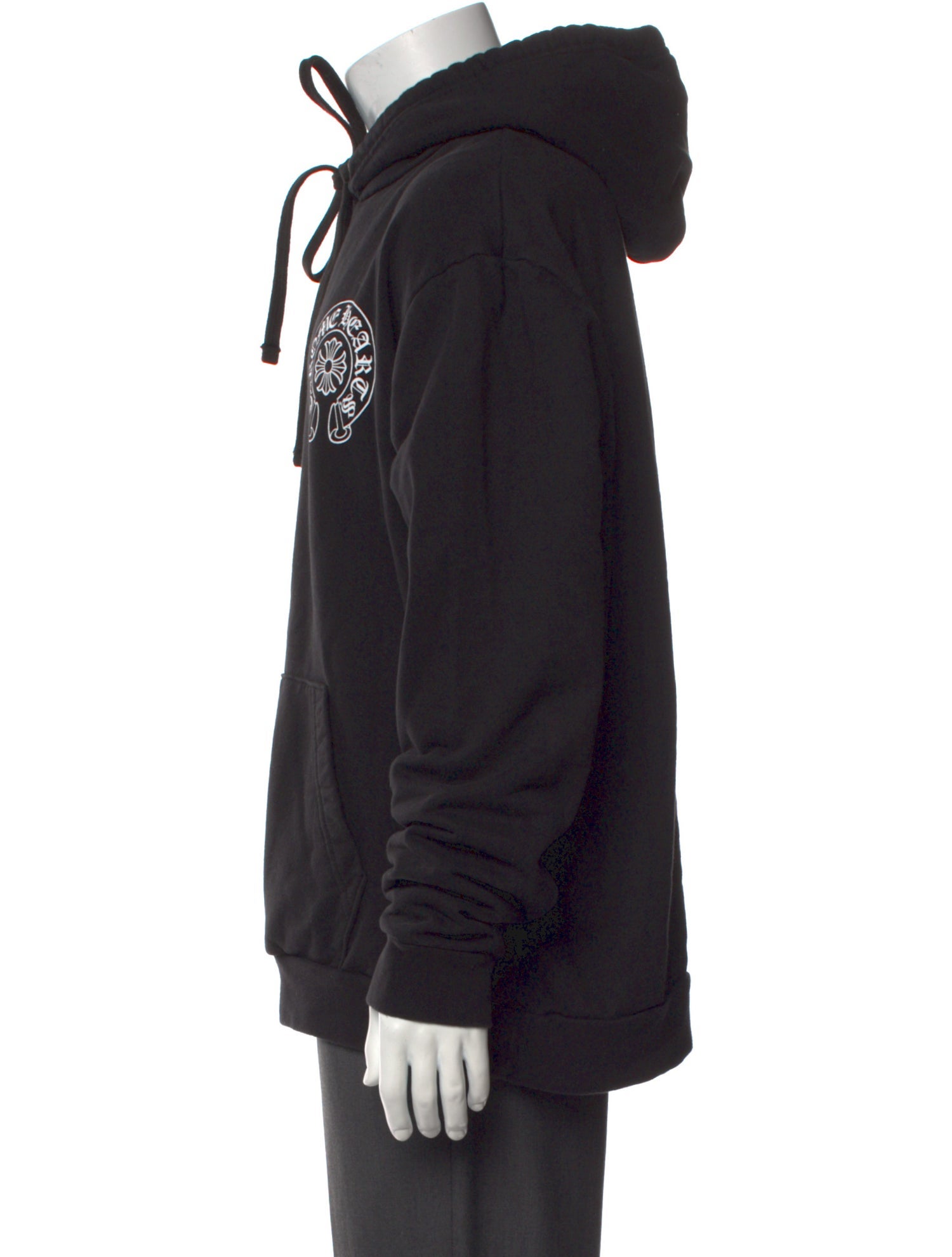 Chrome Hearts Signature Logo Malibu Horseshoe Hoodie