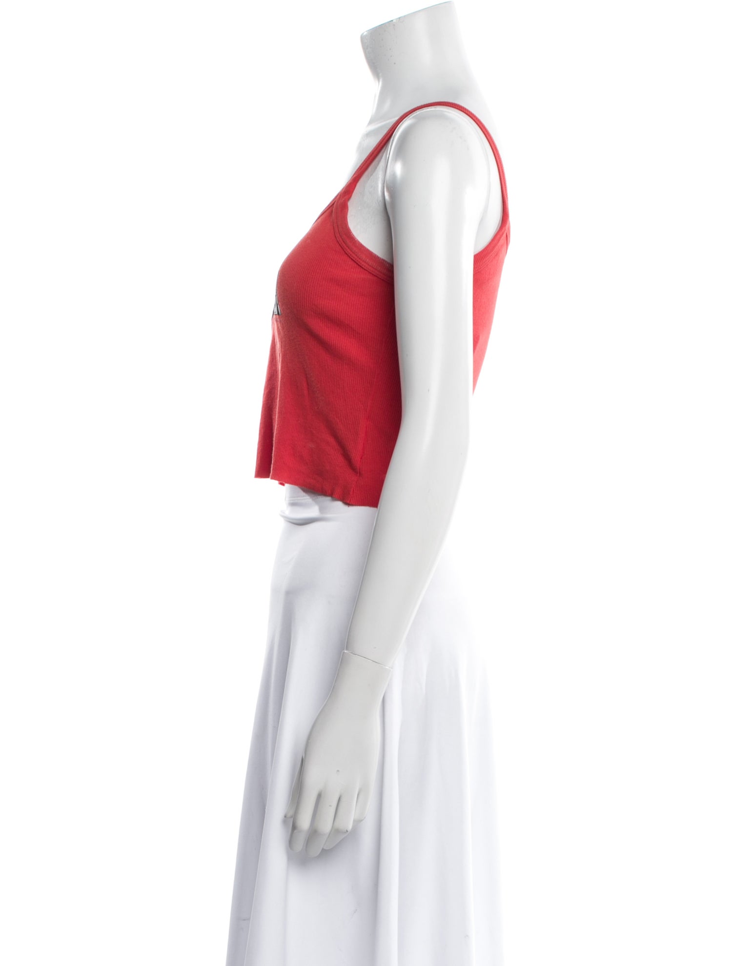 Chrome Hearts Matty Boy 99 Eyes Graphic Print Crop Top