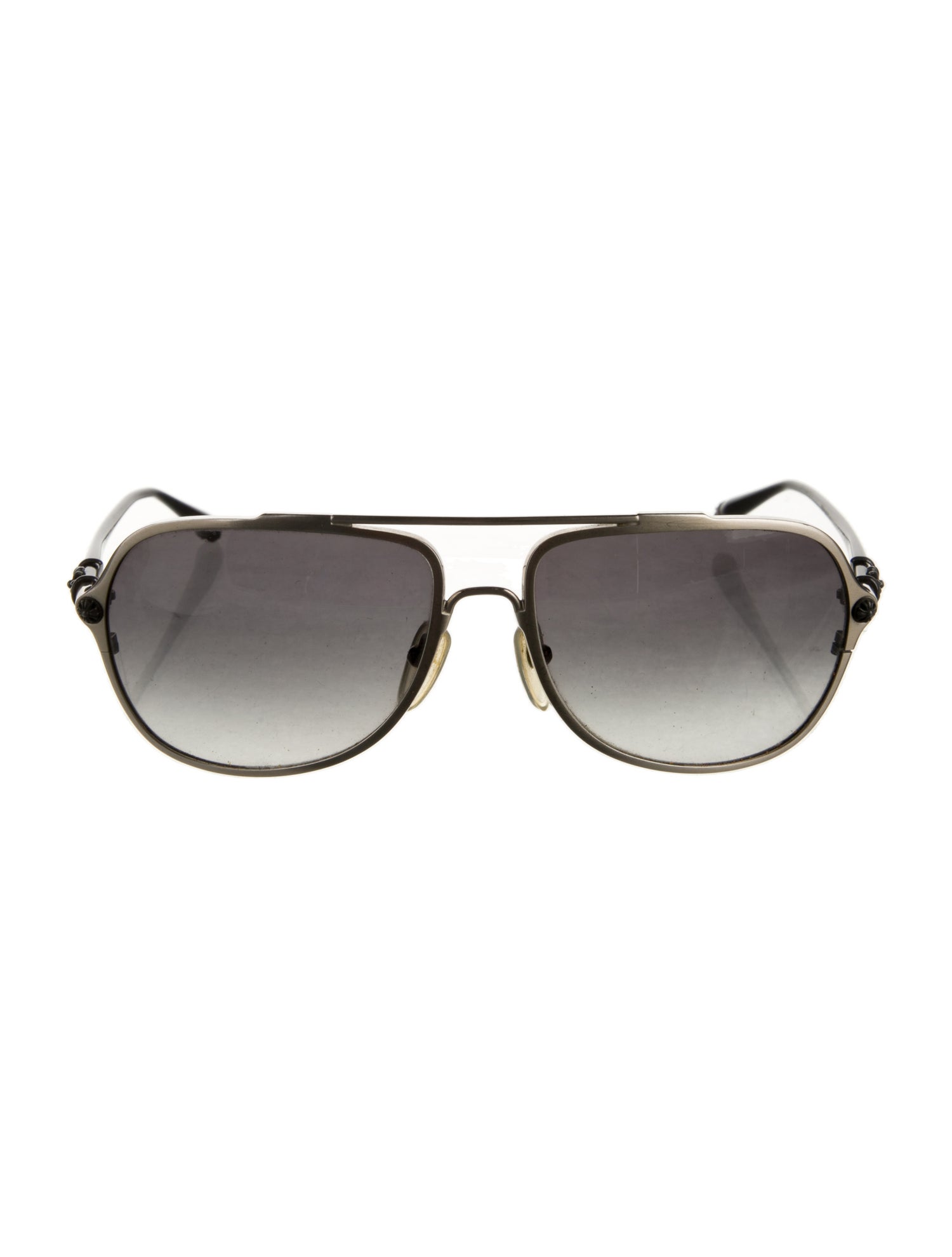 Chrome Hearts Bone Polisher Aviator Sunglasses