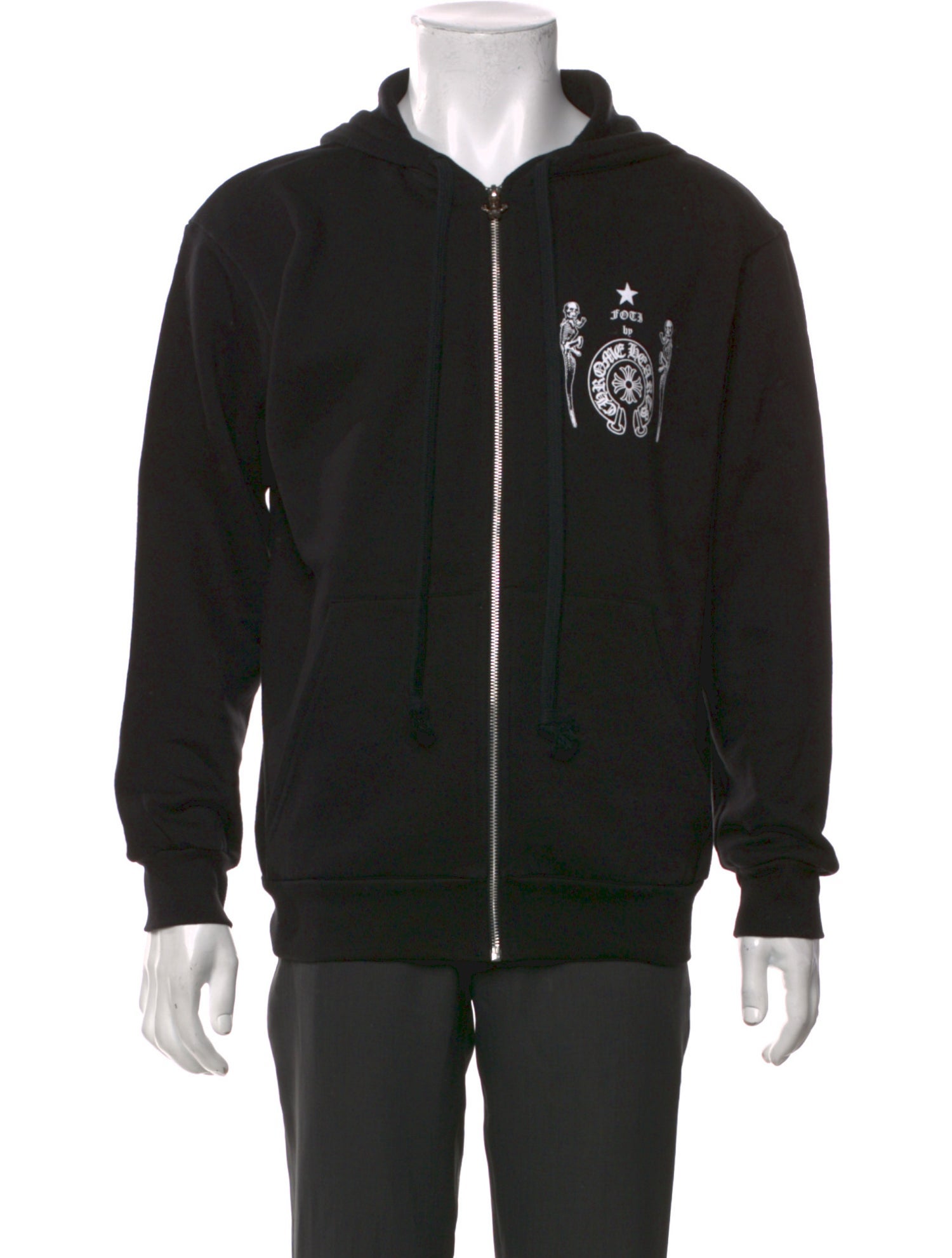 Chrome Hearts x Foti Mahalia Graphic Print Hoodie