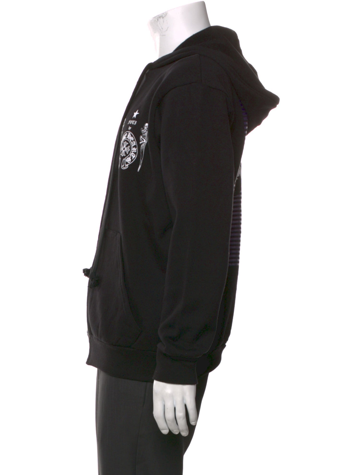 Chrome Hearts x Foti Mahalia Graphic Print Hoodie