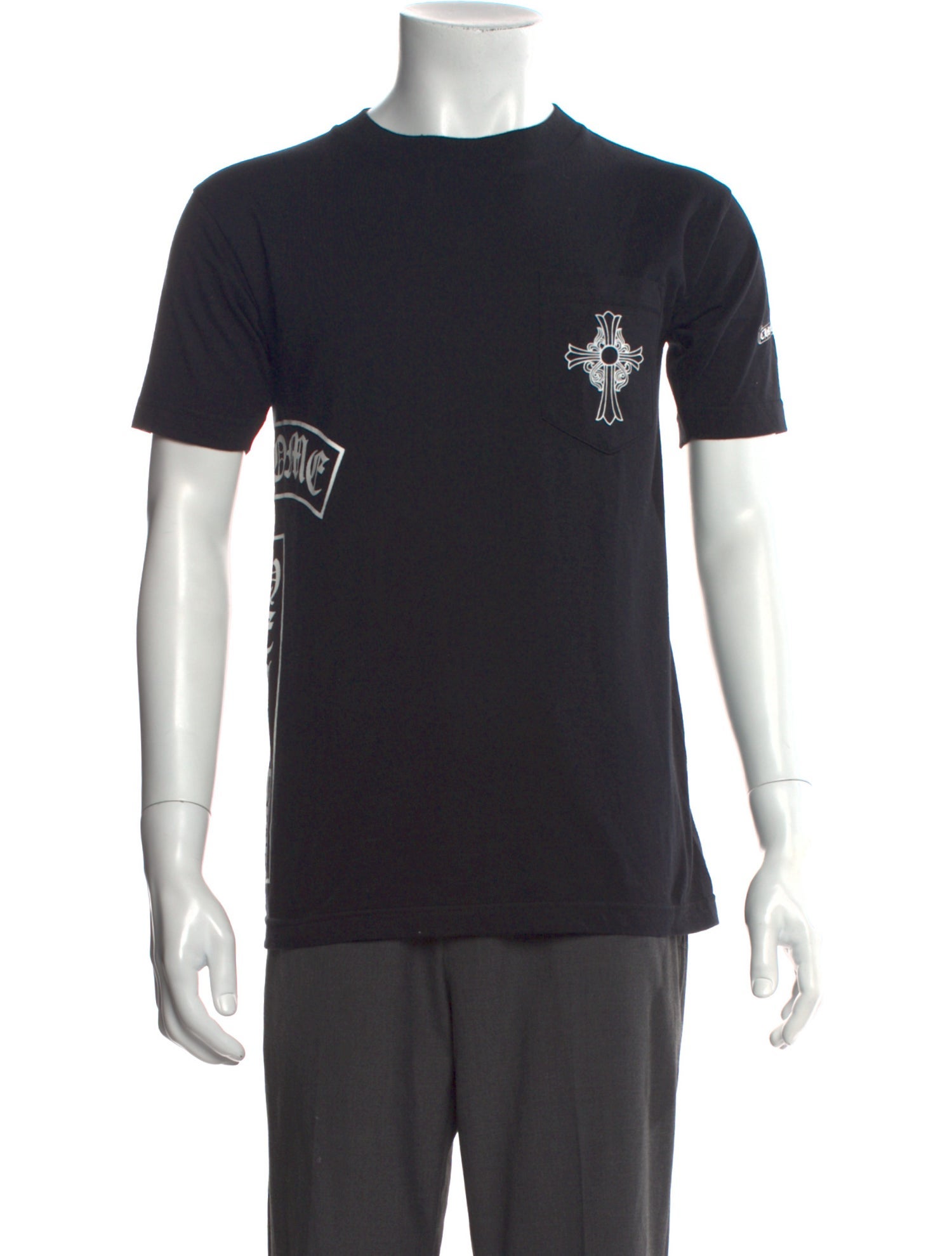 Chrome Hearts Graphic Print Crew Neck T-Shirt