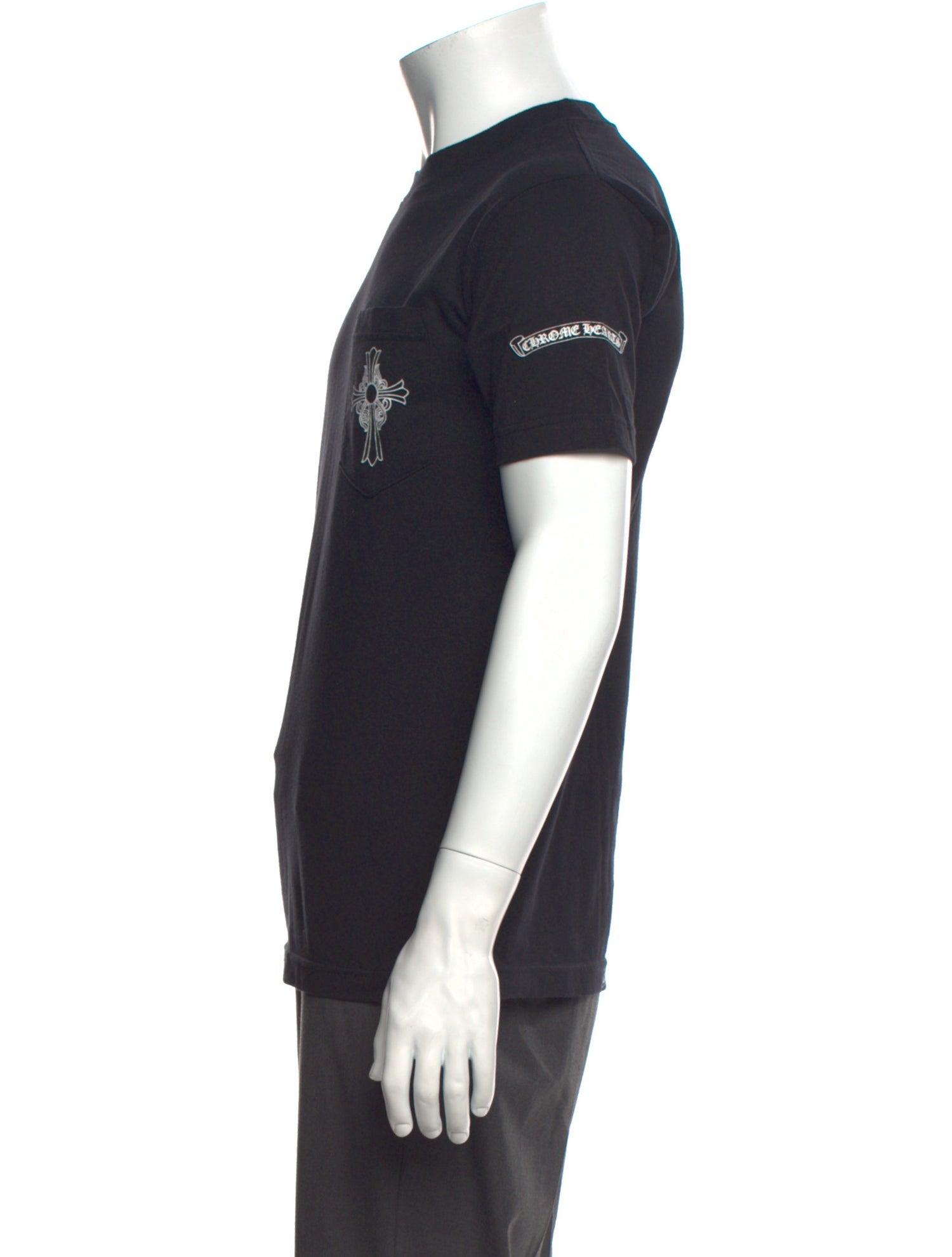 Chrome Hearts Graphic Print Crew Neck T-Shirt