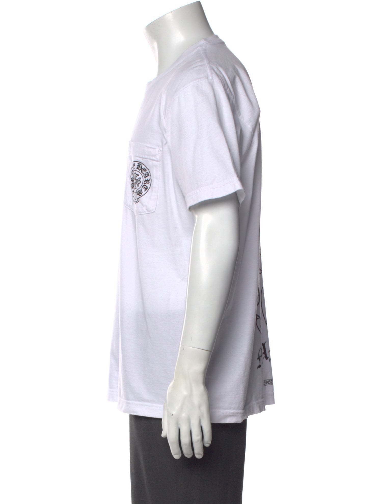 Chrome Hearts Graphic Print Crew Neck T-Shirt