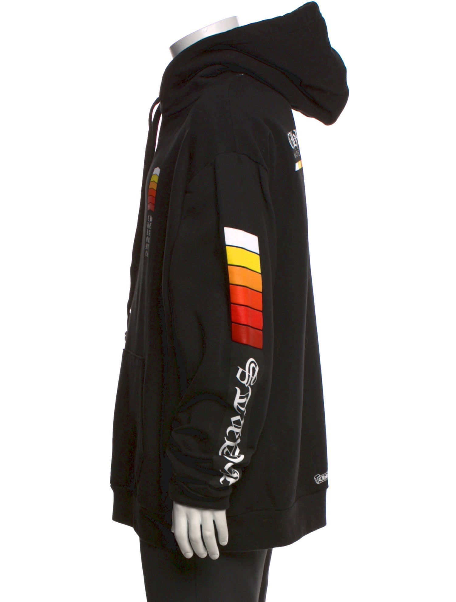 Chrome Hearts Graphic Print Crew Neck Hoodie