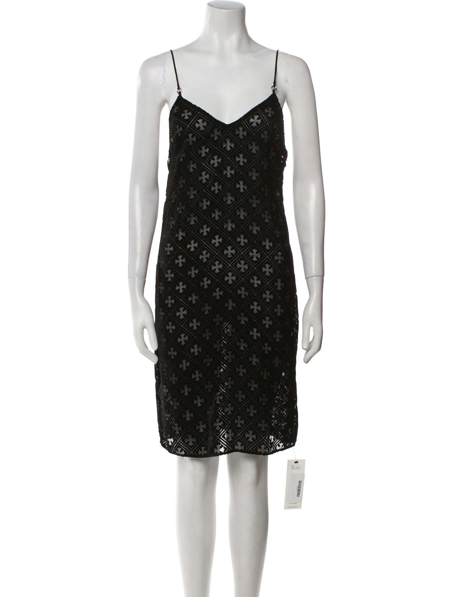 Chrome Hearts Silk Mini Dress