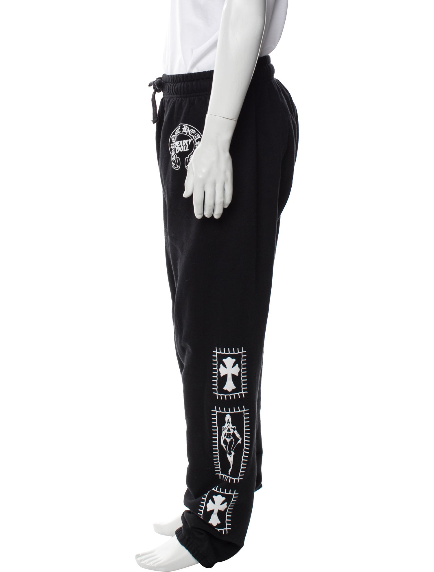 Chrome Hearts x Deadly Dolls Joggers