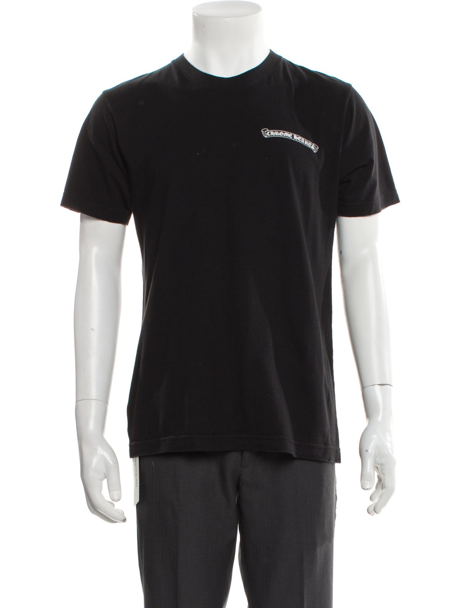 Chrome Hearts Graphic Print Crew Neck T-Shirt