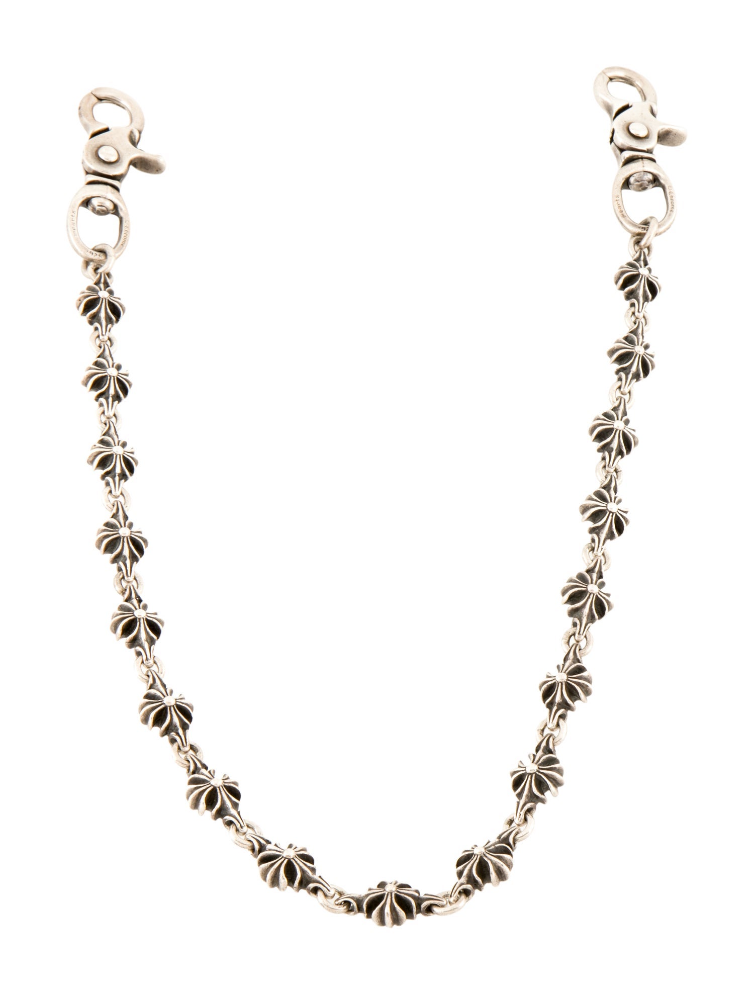 Chrome Hearts Floral Plus Chain Wallet