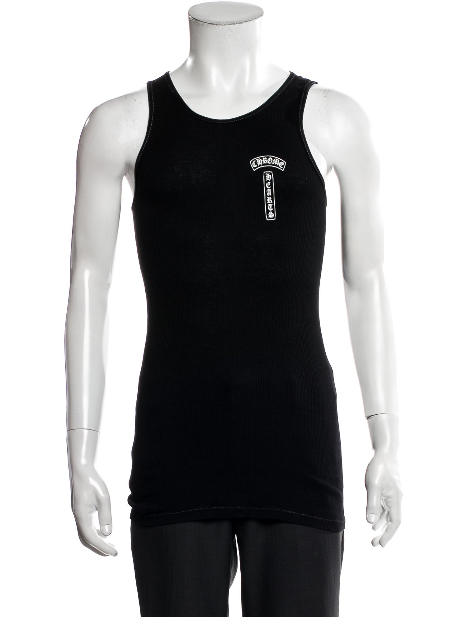 Chrome Hearts Contrast Stitch Tank Graphic Print T-Shirt