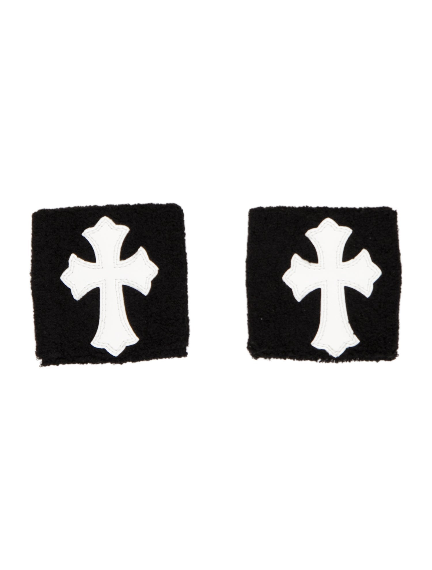Chrome Hearts Patent Leather Cross Sweatbands