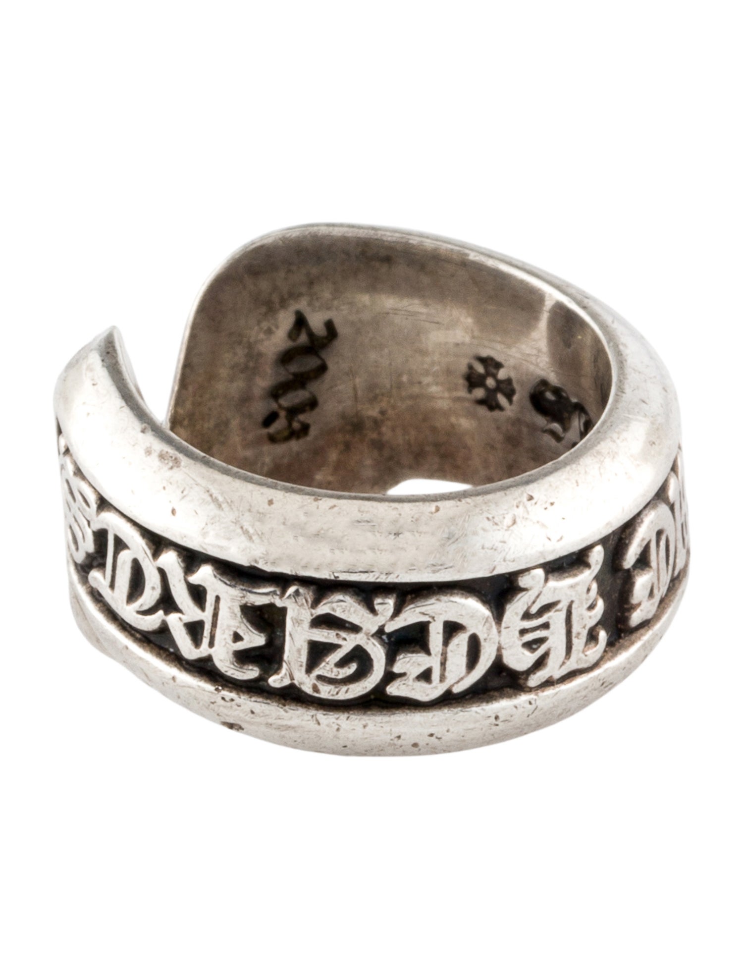 Chrome Hearts Open Scroll Band