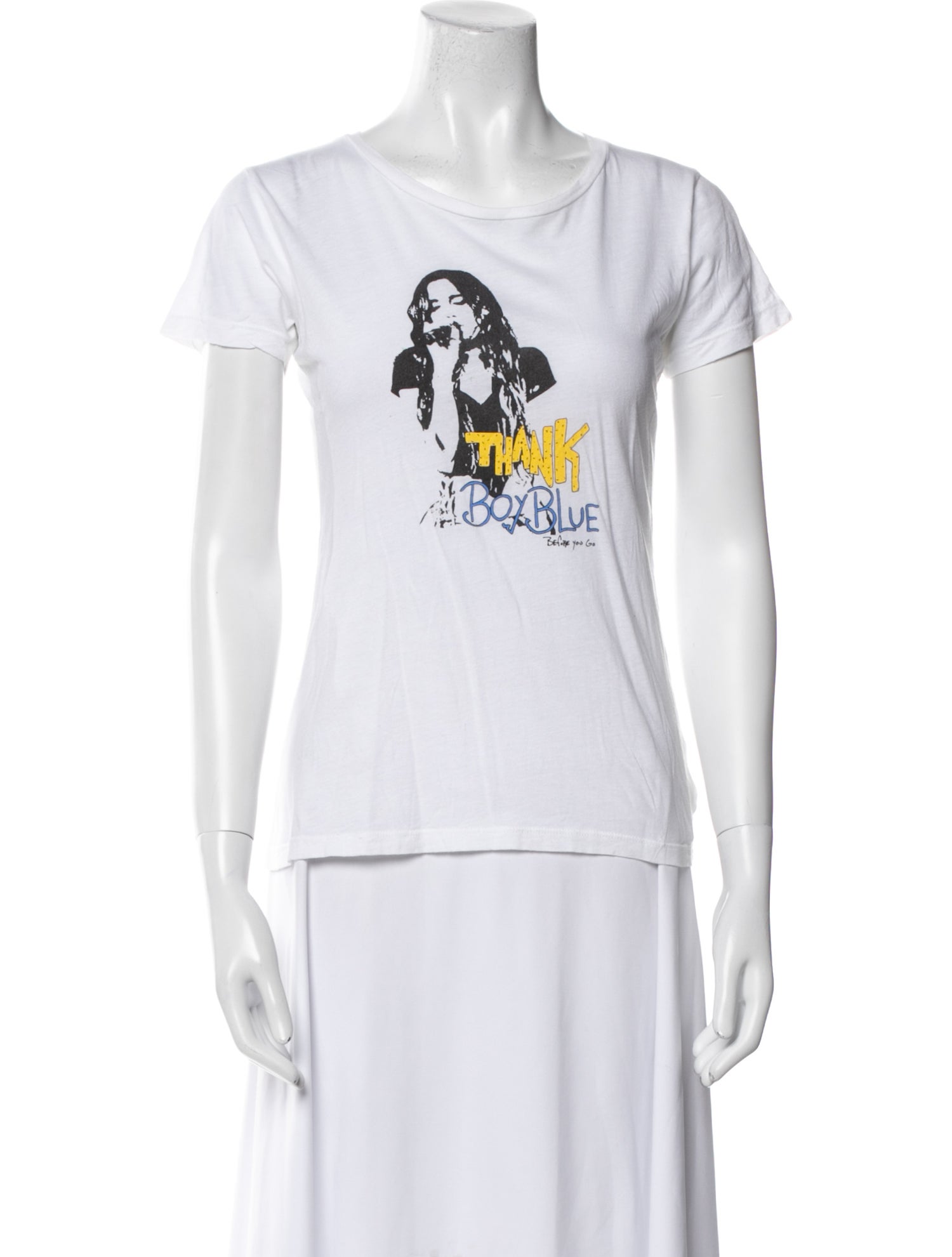 Chrome Hearts x Matty Boy 'Thank Boy Blue' Graphic Print T-Shirt