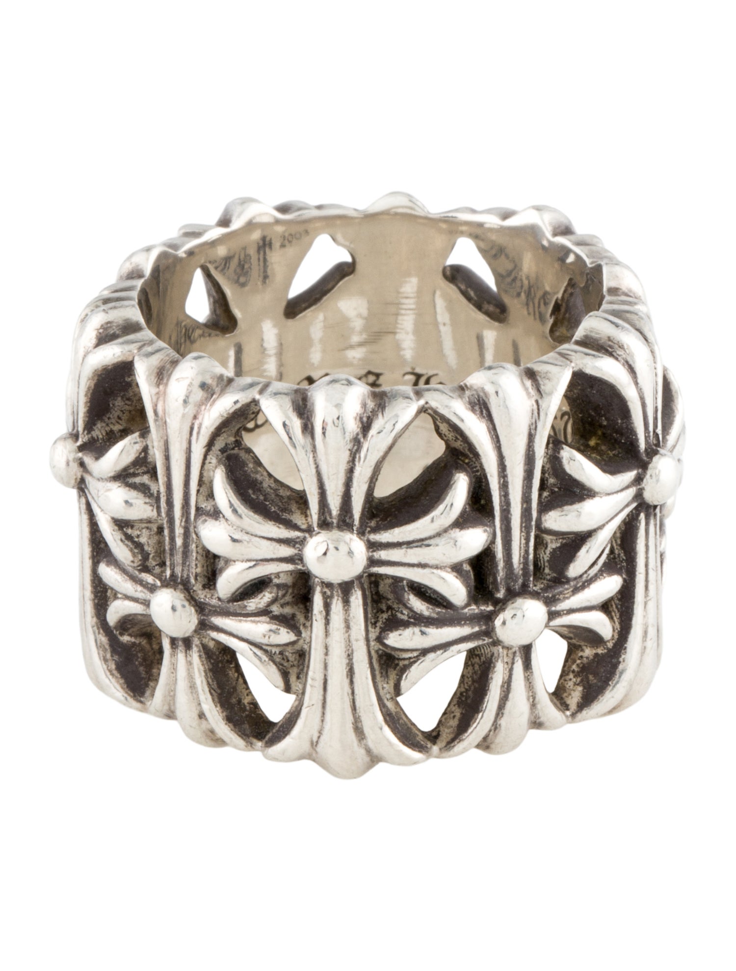 Chrome Hearts Cemetery Cross Ring