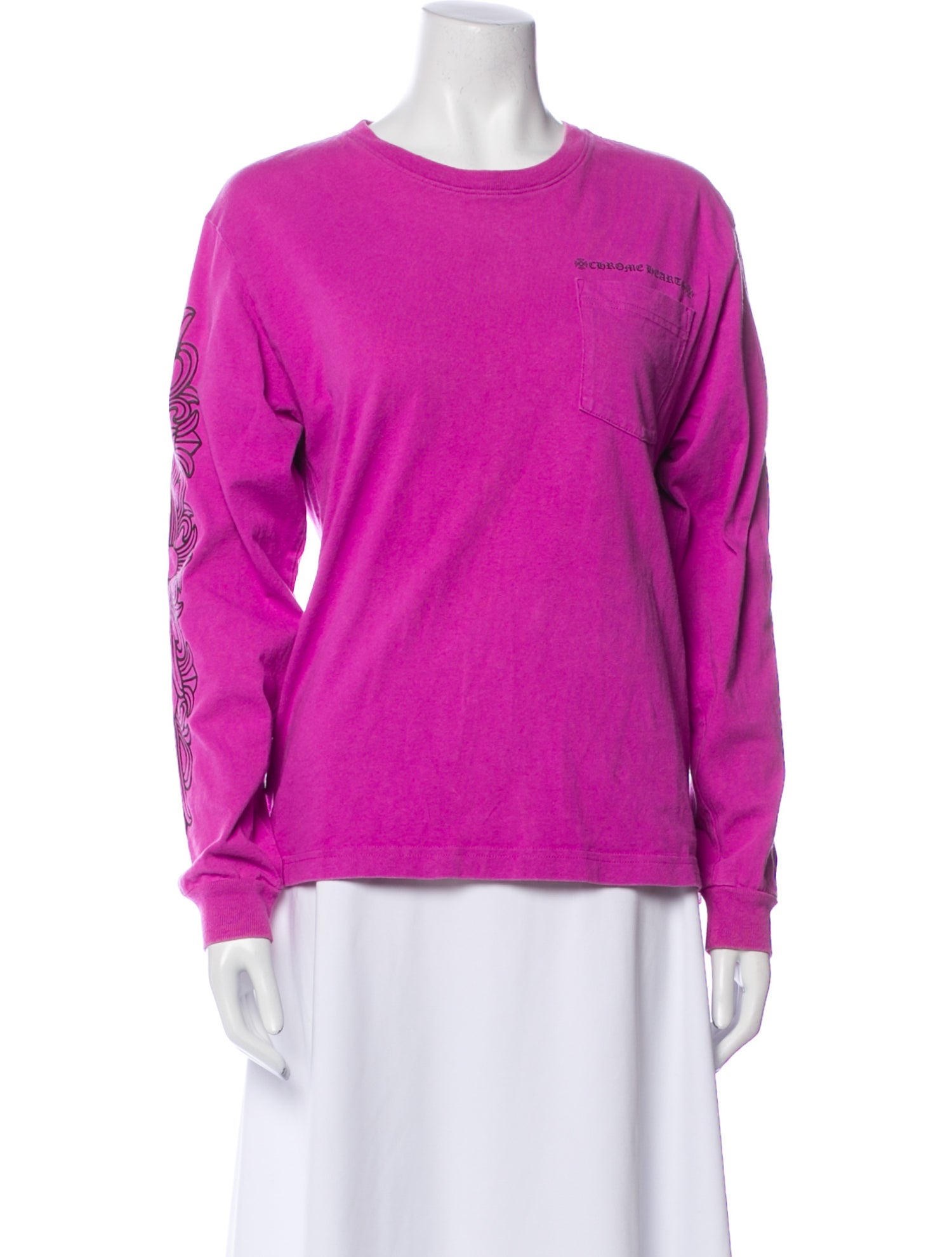 Chrome Hearts x Matty Boy 'Spider Web' L/S Crew Neck T-Shirt