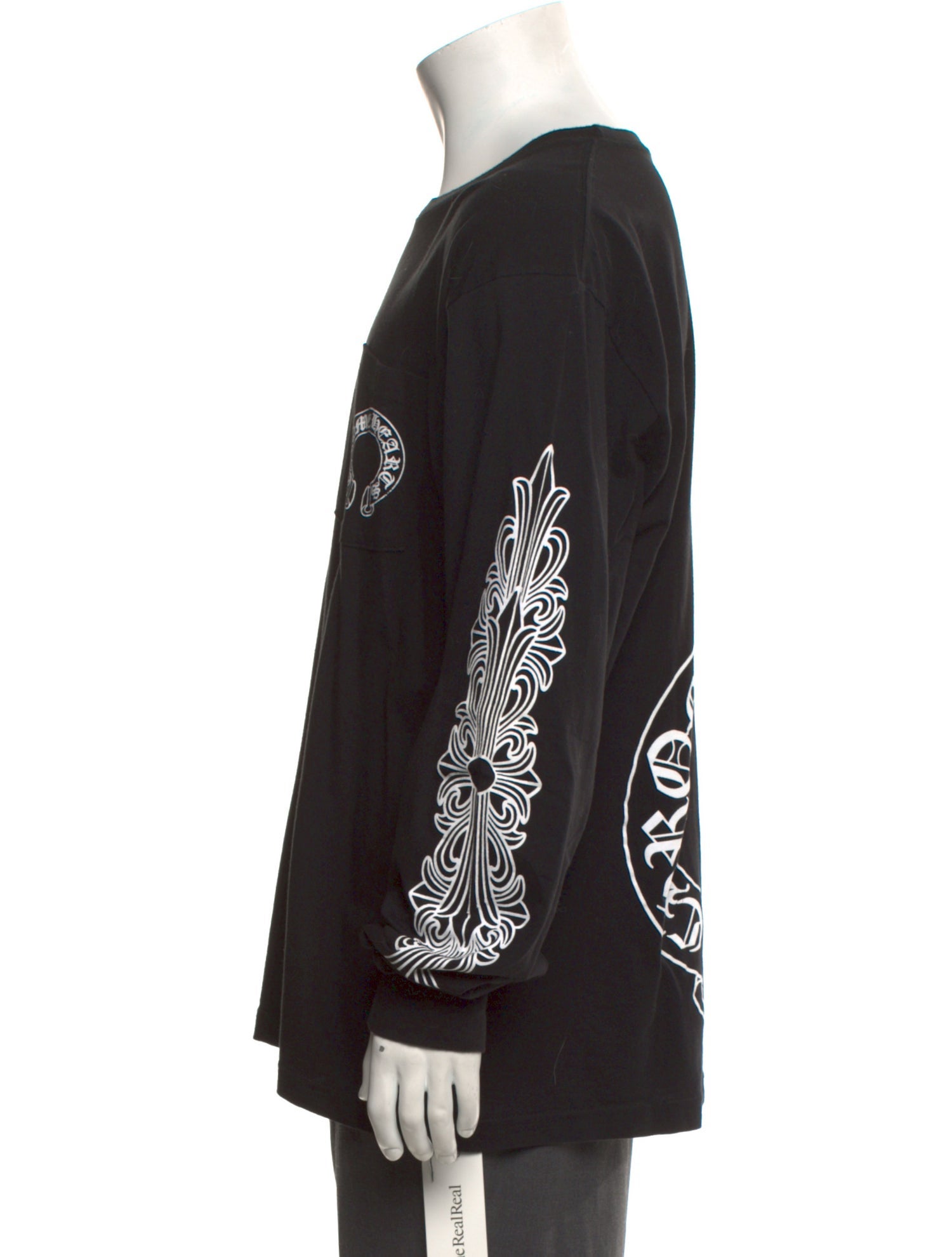 Chrome Hearts Horsehoe Graphic Print T-Shirt