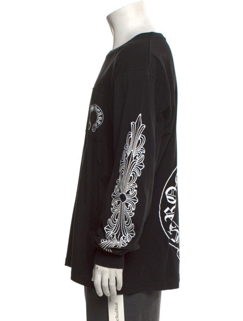 Chrome Hearts Horsehoe Graphic Print T-Shirt
