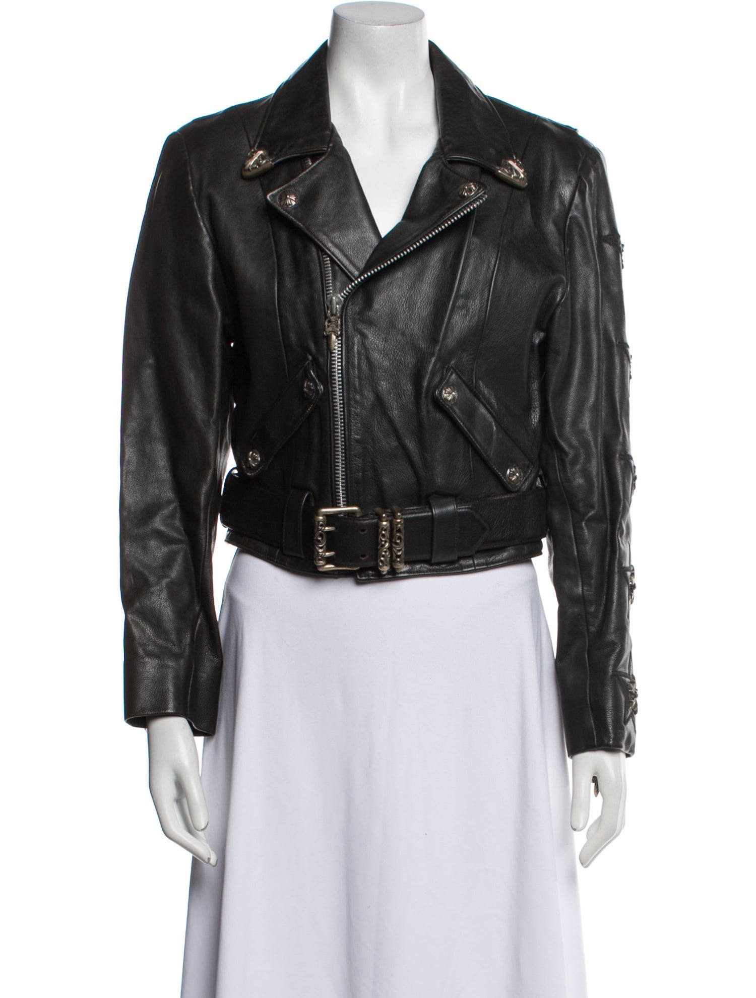 Chrome Hearts 1990's 'JJ Dean' Biker Jacket