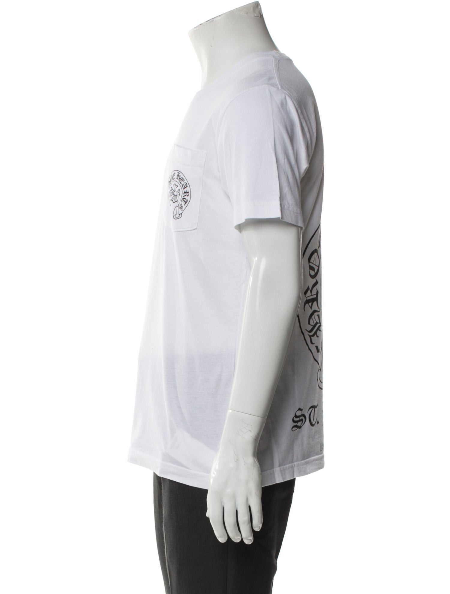 Chrome Hearts St. Barth Horseshoe Logo Graphic Print T-Shirt