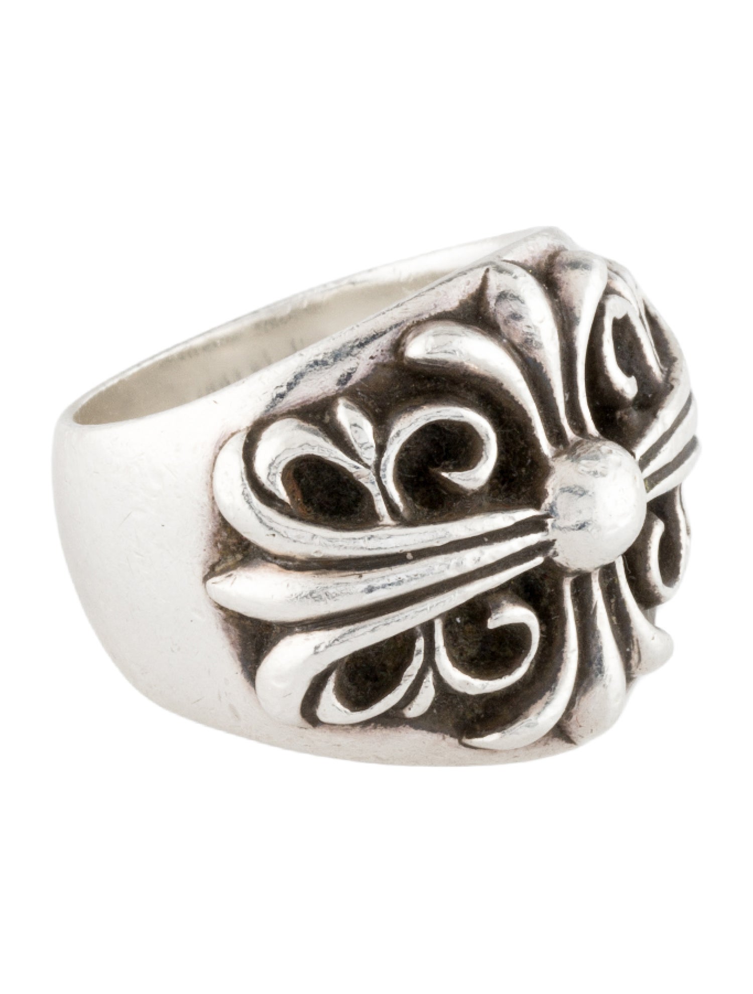 Chrome Hearts Floral Cross Band