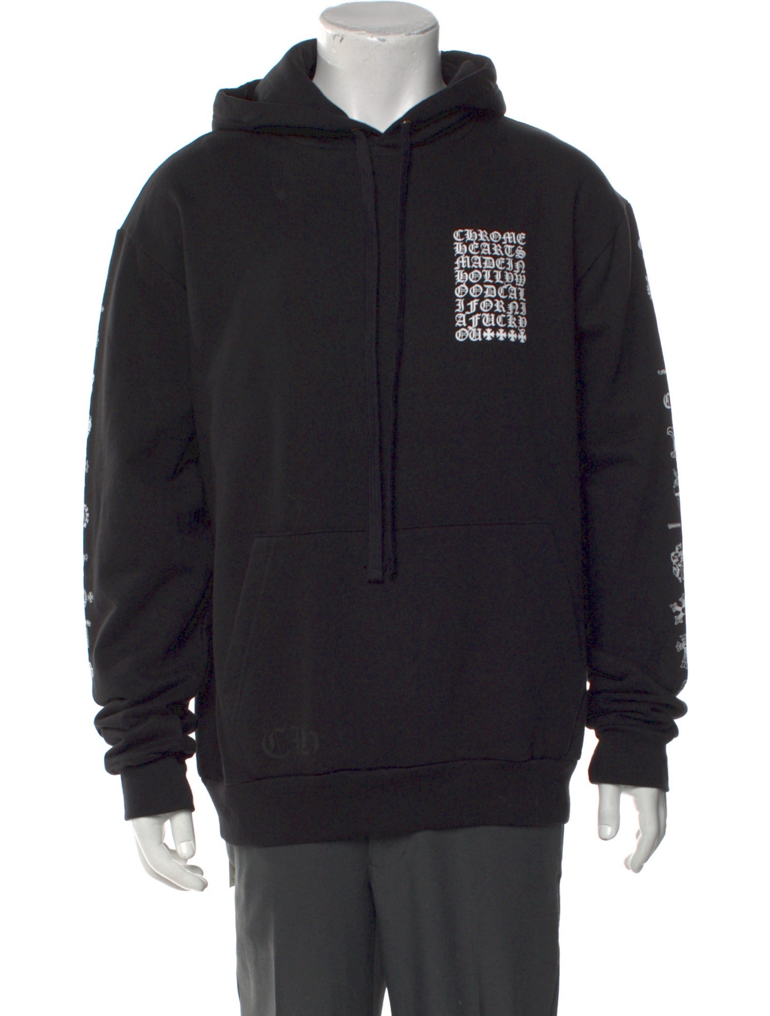 Chrome Hearts Made In Hollywood Graphic Print Hoodie