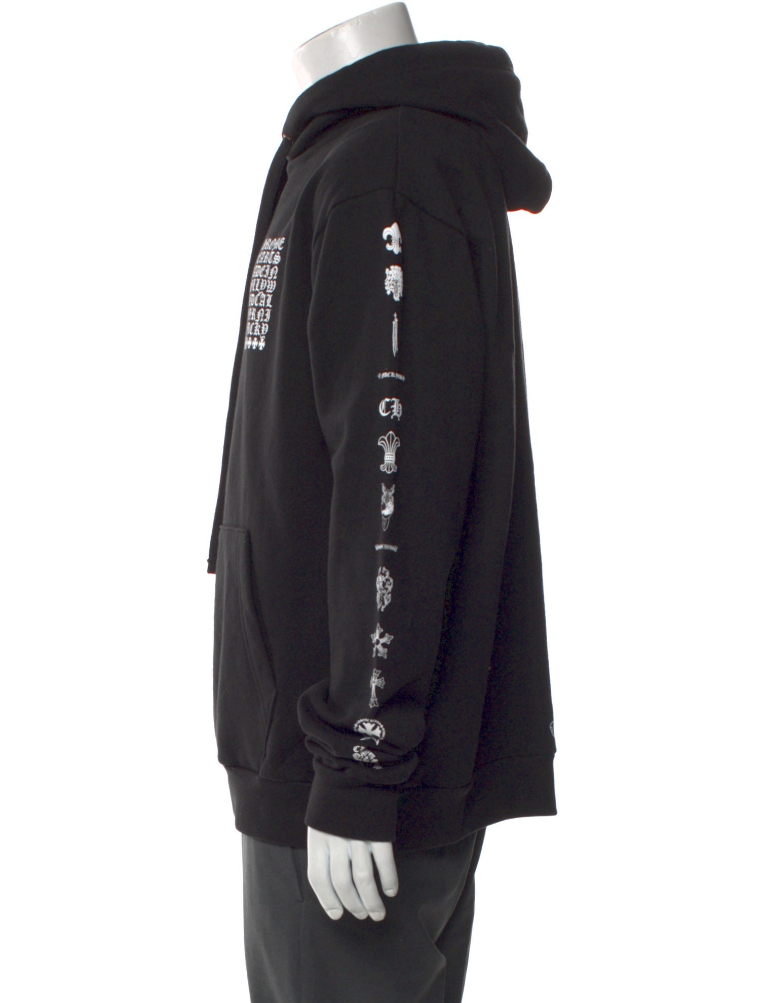 Chrome Hearts Made In Hollywood Graphic Print Hoodie
