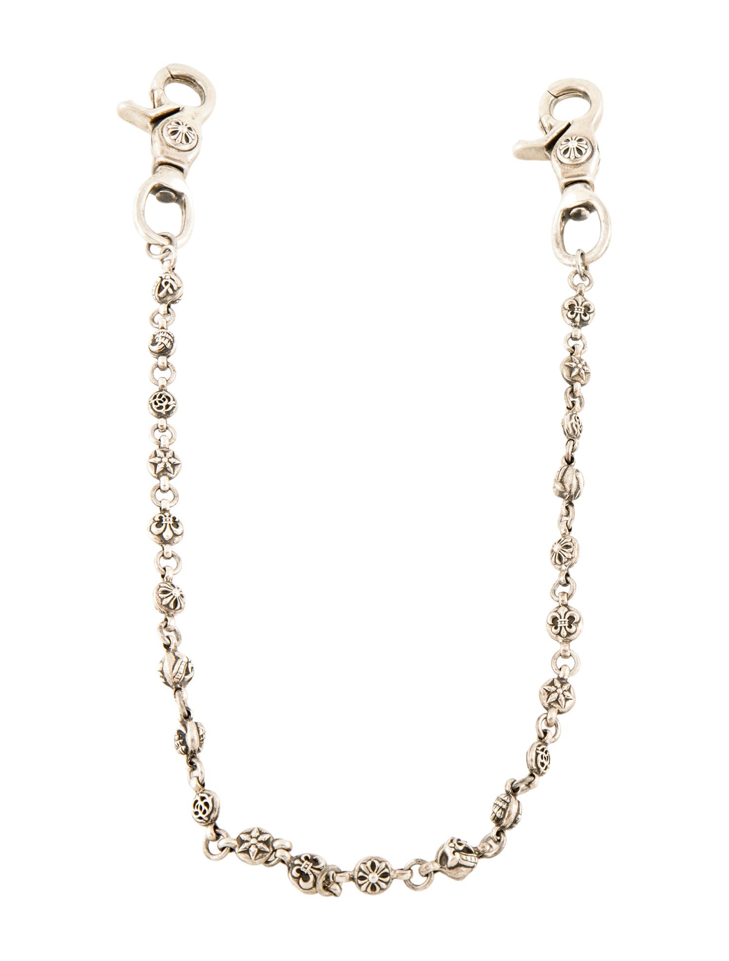 Chrome Hearts Multi Motif Ball Wallet Chain