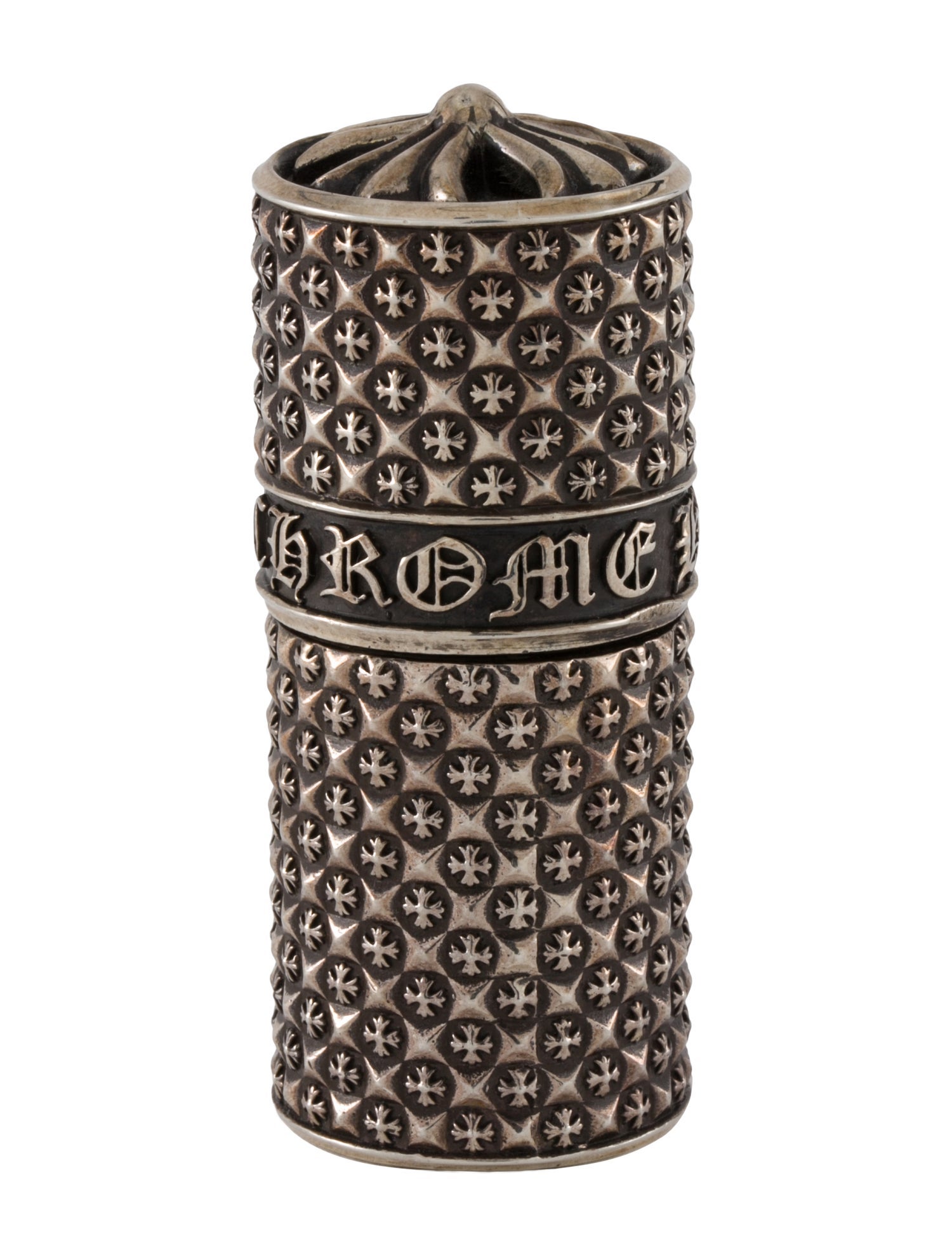 Chrome Hearts Sterling CH Plus Matchstick Holder