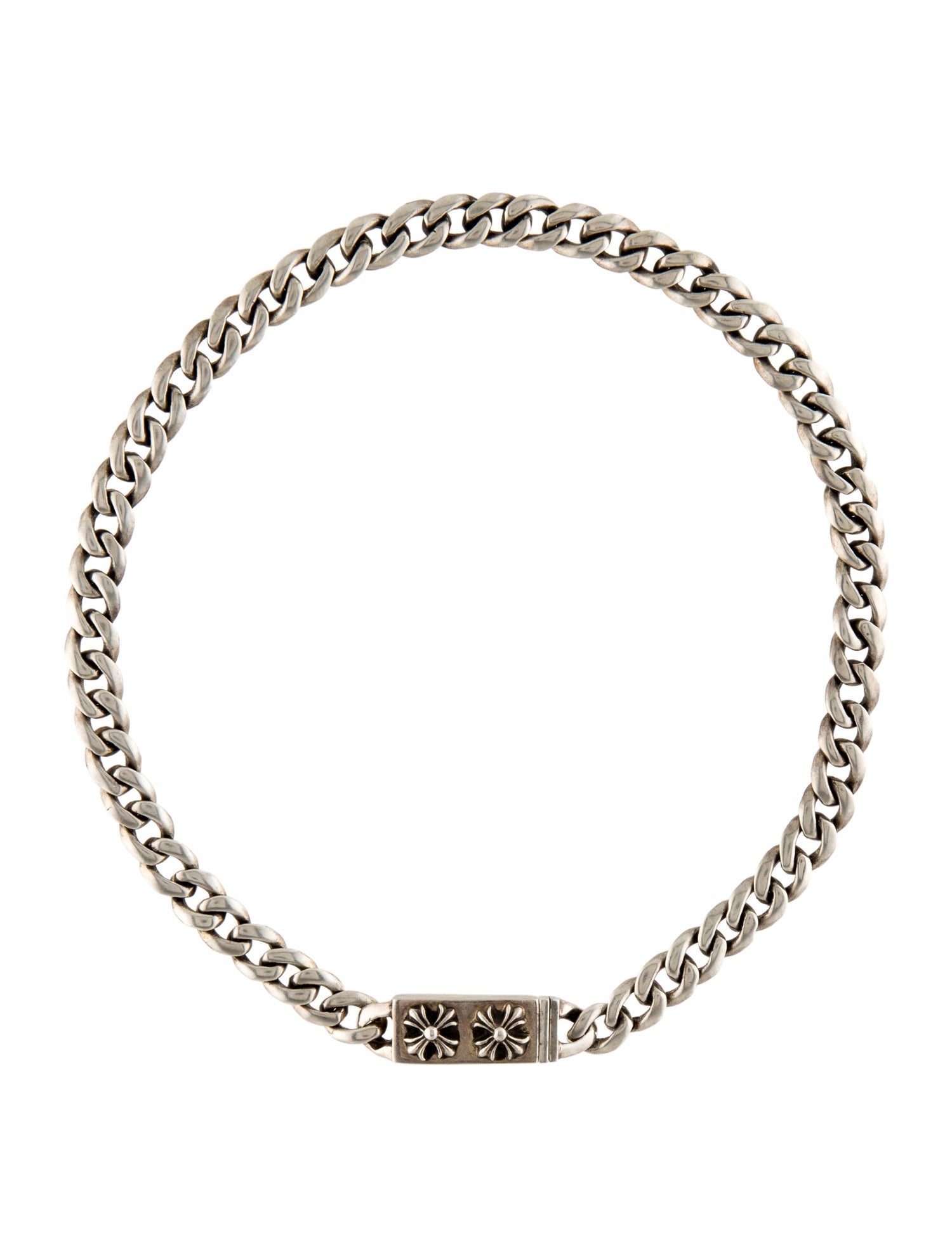 Chrome Hearts Bella Mini ID Necklace