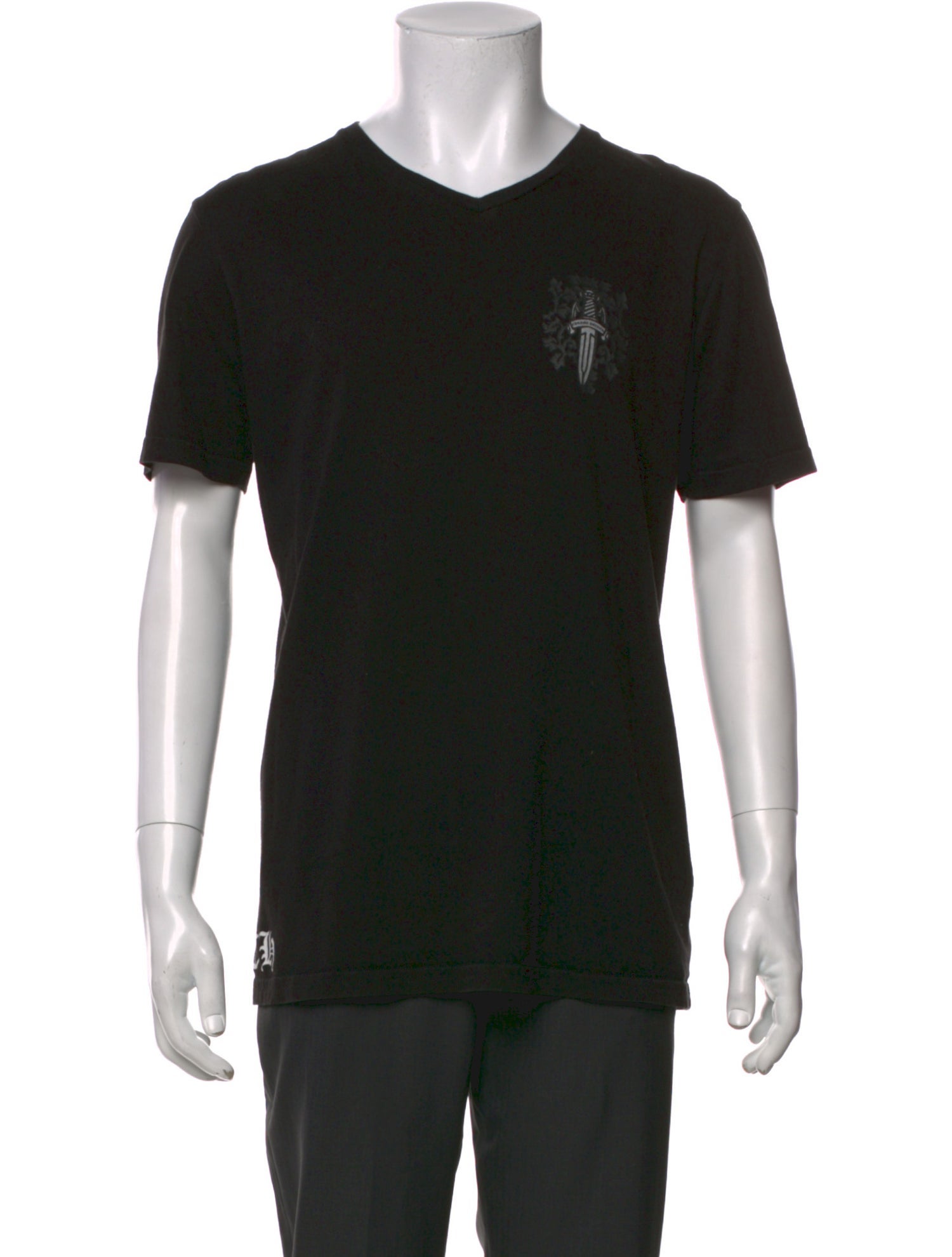 Chrome Hearts Dagger Graphic Print T-Shirt