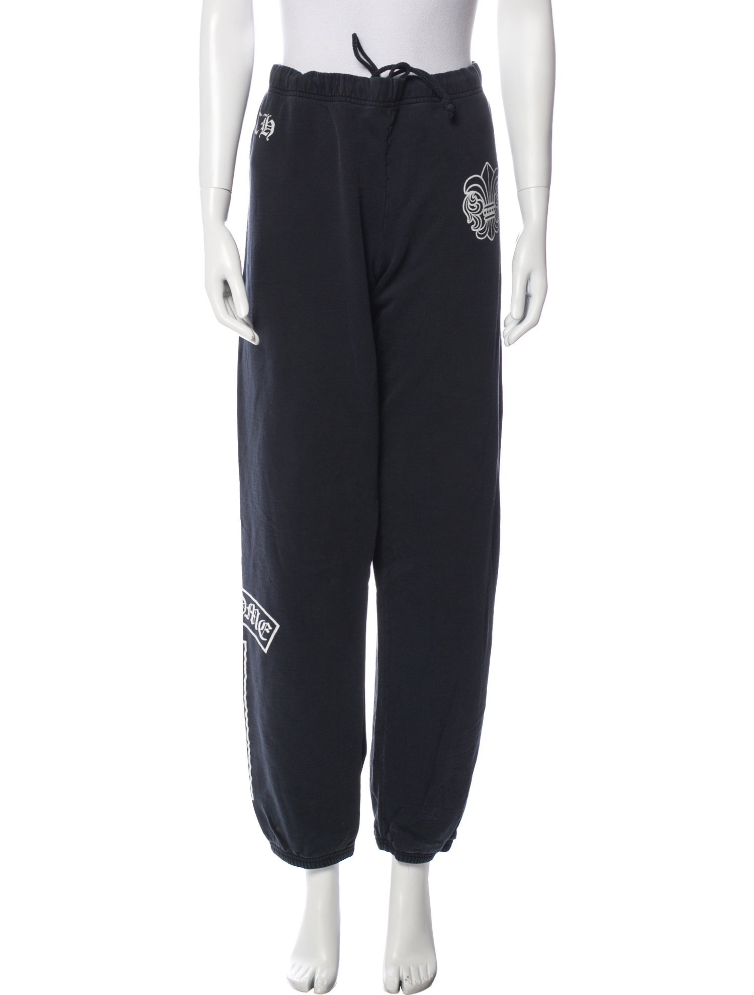 Chrome Hearts Late 2000's - Early 2010's T-Bar Lounge Bottoms