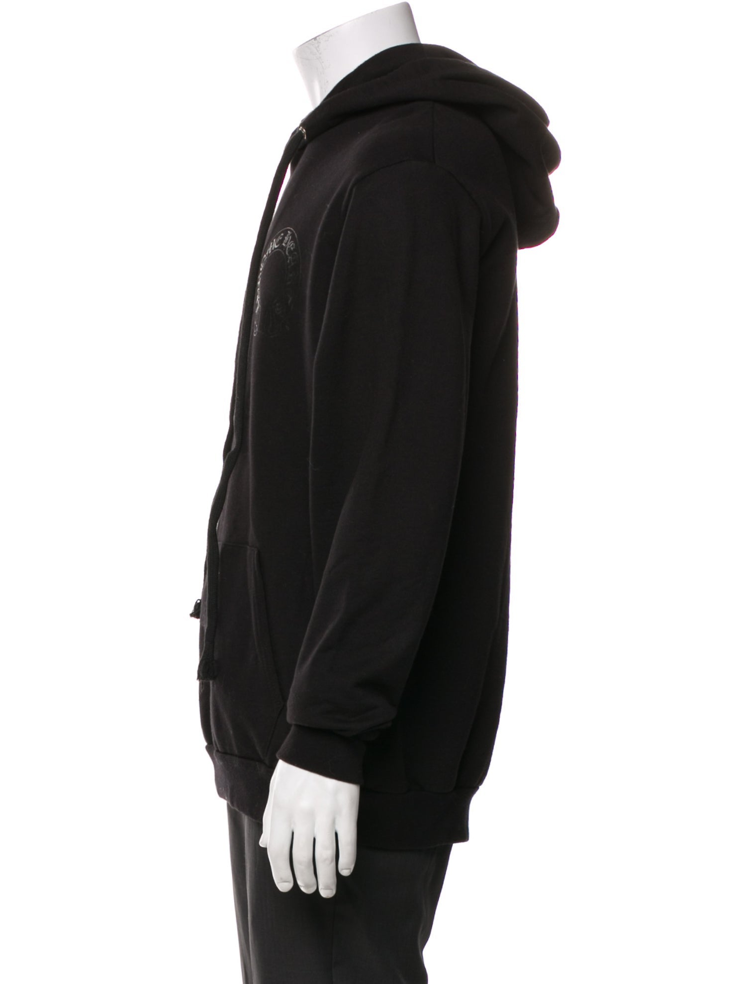 Chrome Hearts Stencil Arm Graphic Print Hoodie