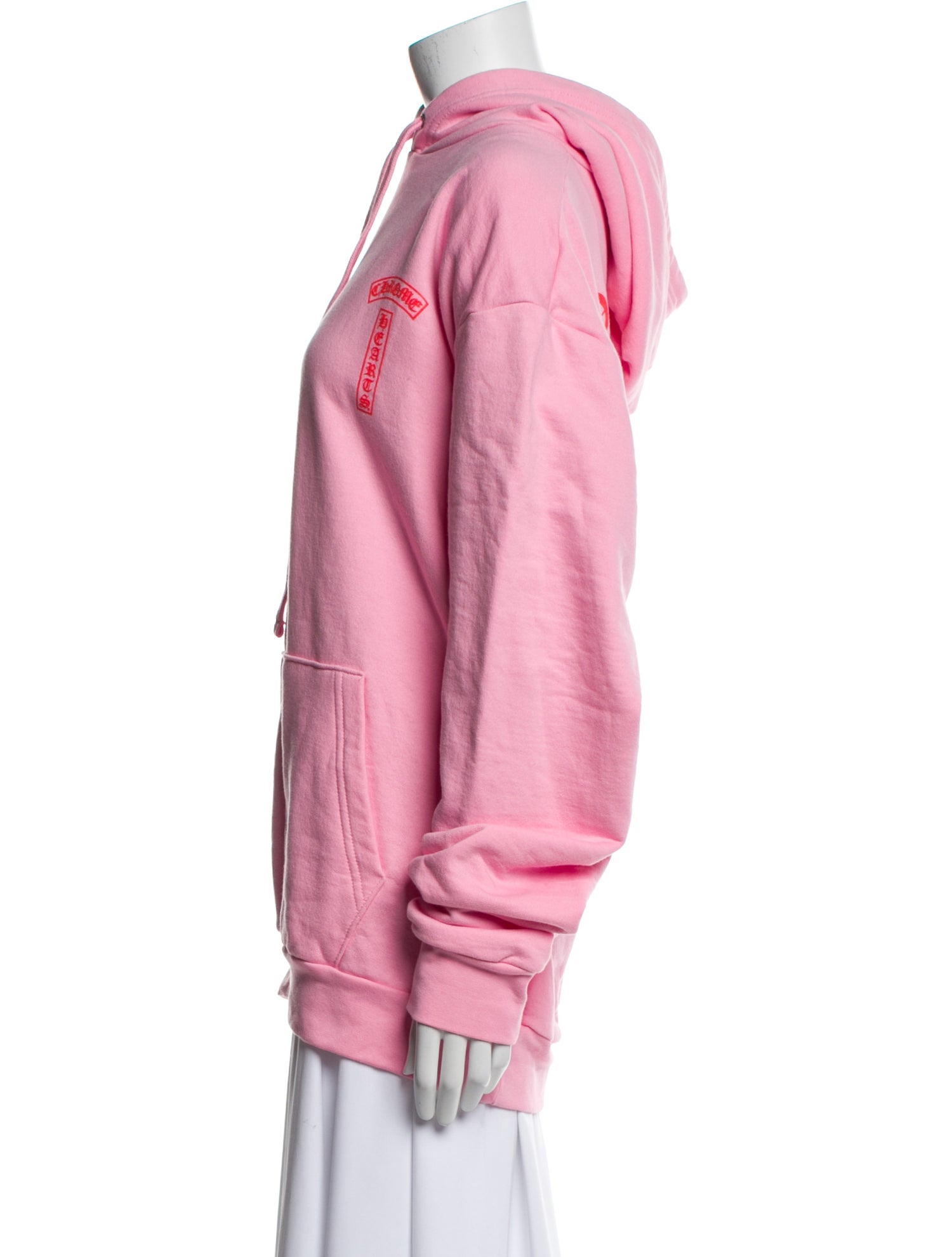 Chrome Hearts Graphic Print Crew Neck Hoodie