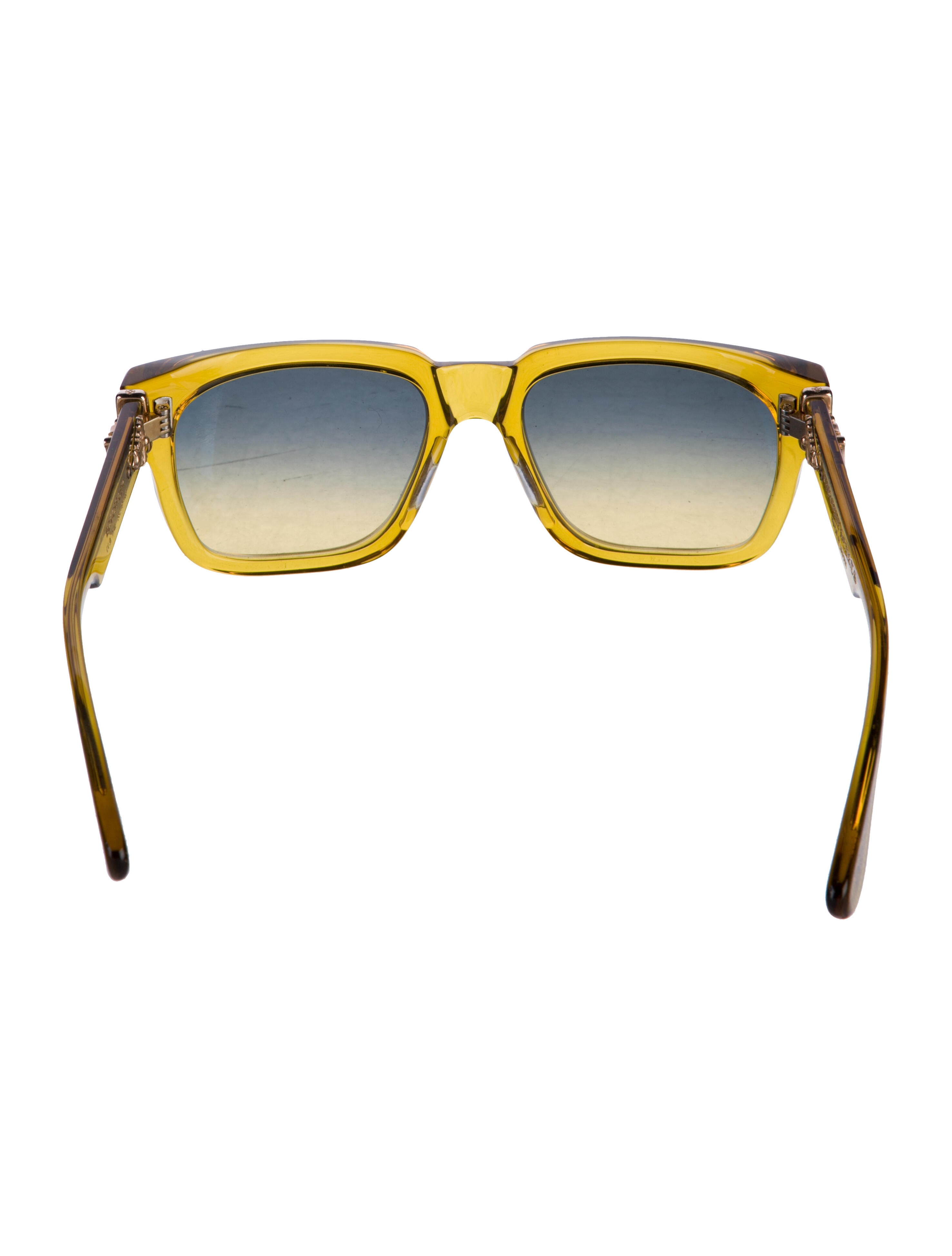 Chrome Hearts Box Officer Wayfarer Sunglasses