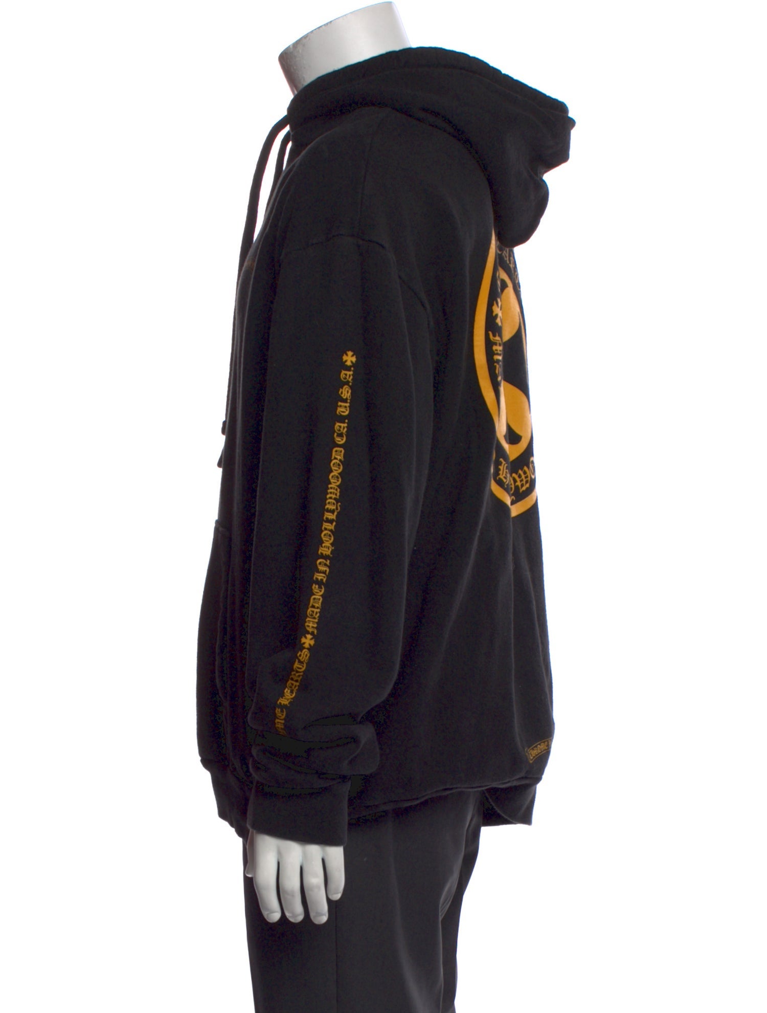 Chrome Hearts Plus Logo Graphic Print Hoodie
