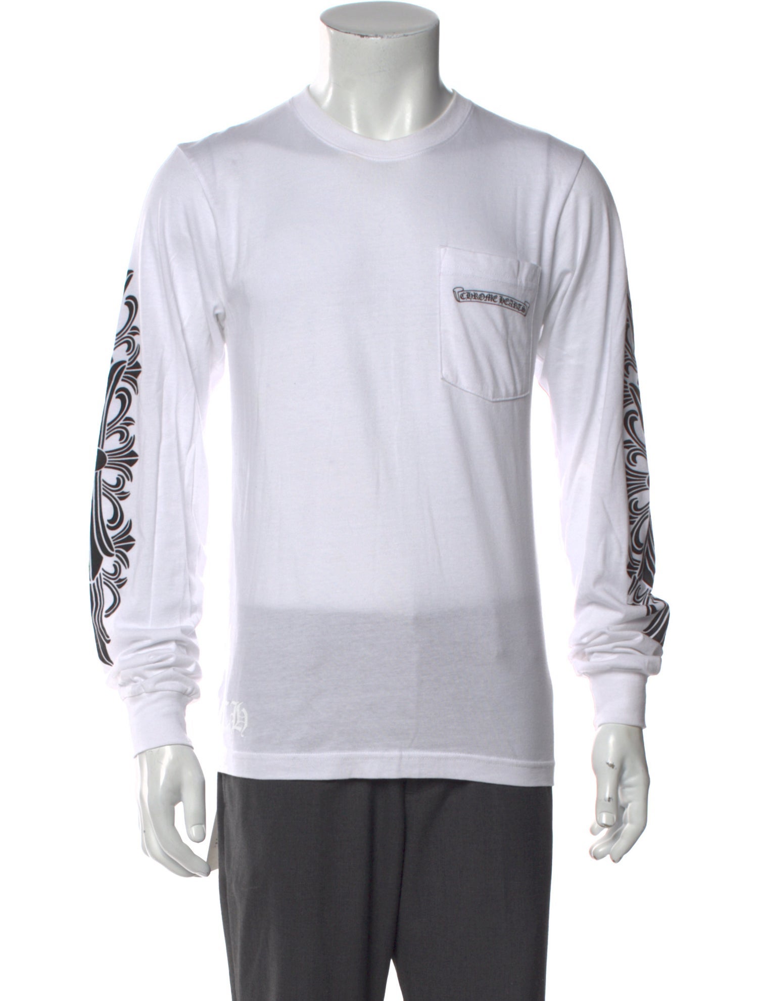 Chrome Hearts Graphic Print Crew Neck T-Shirt