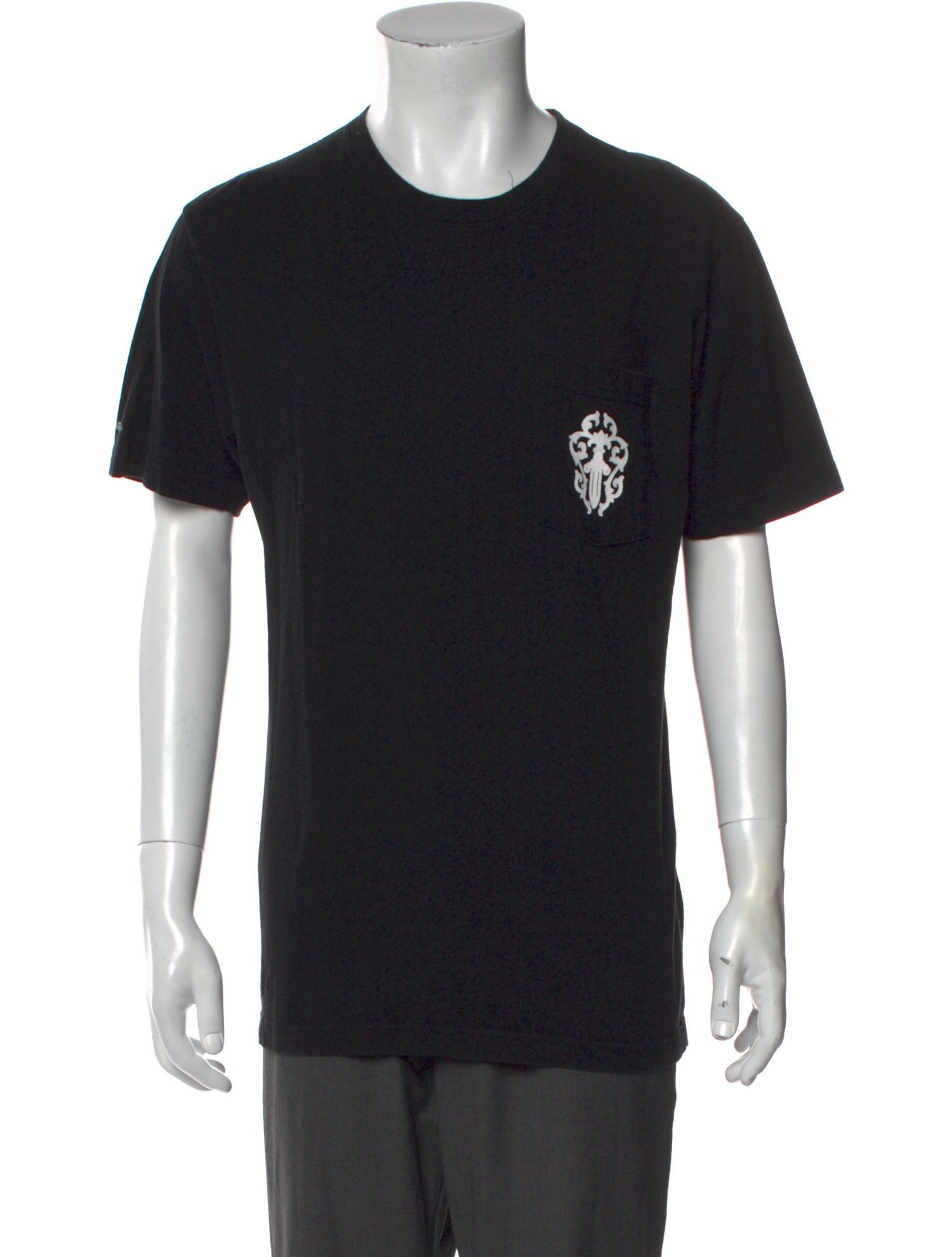 Chrome Hearts Signature Logo Graphic Print T-Shirt