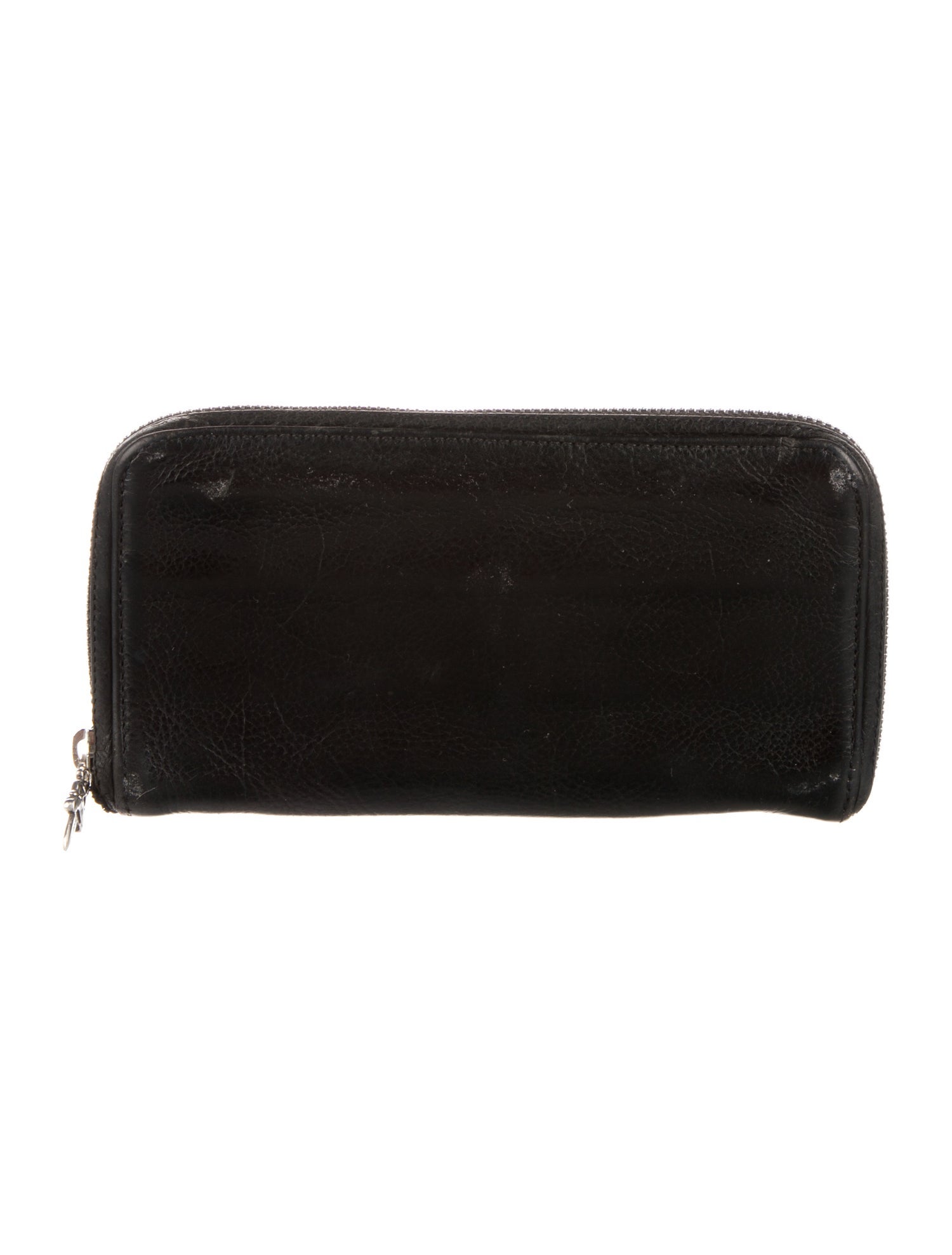 Chrome Hearts Cemetery Clutch Leather Continental Wallet