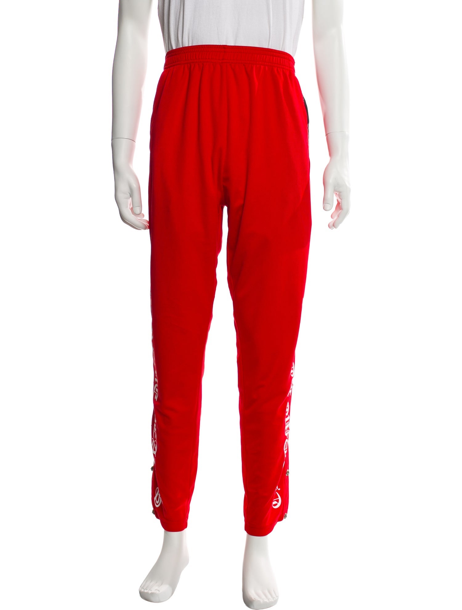 Chrome Hearts Tear-Away Snap Track Joggers