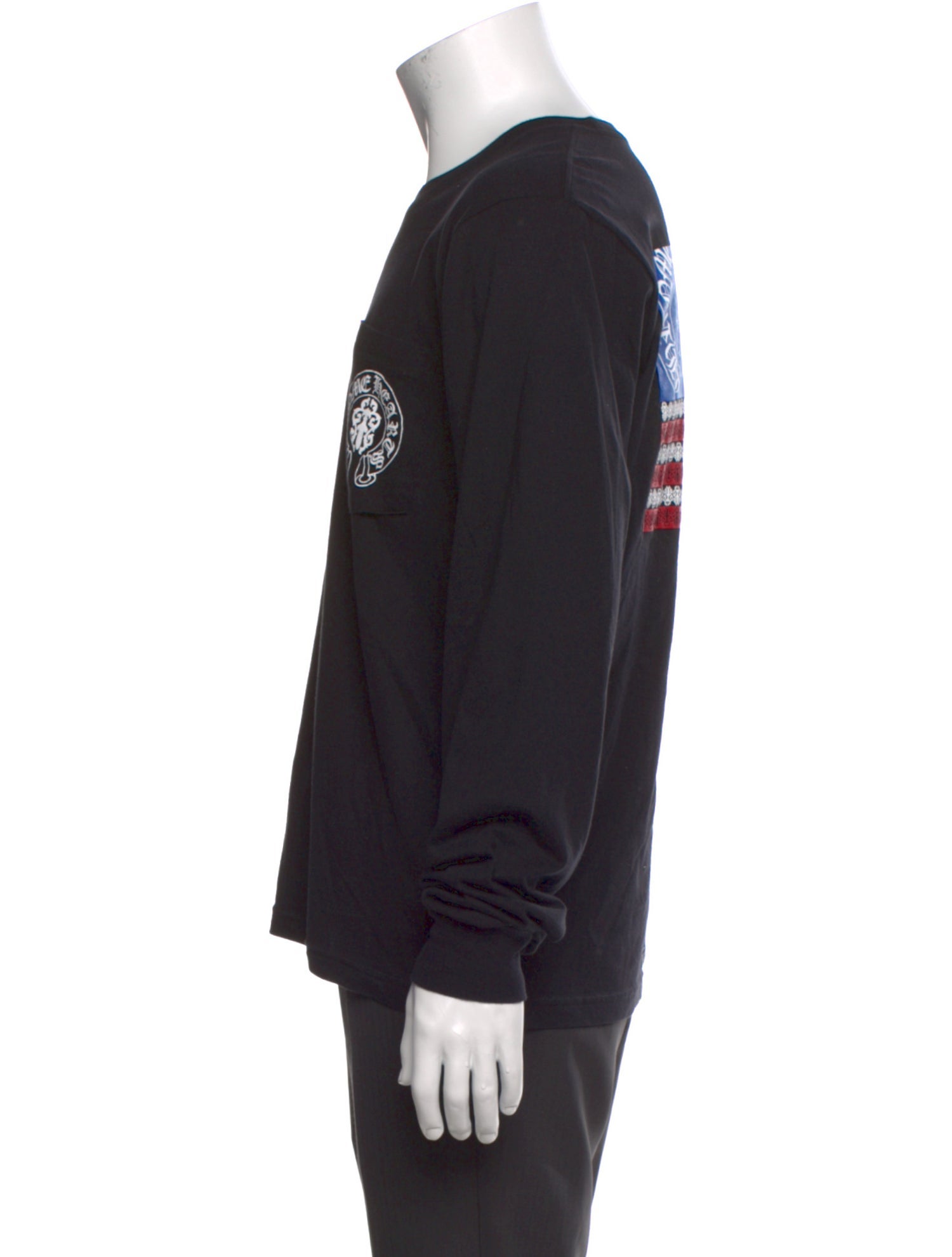 Chrome Hearts Graphic Print Crew Neck T-Shirt