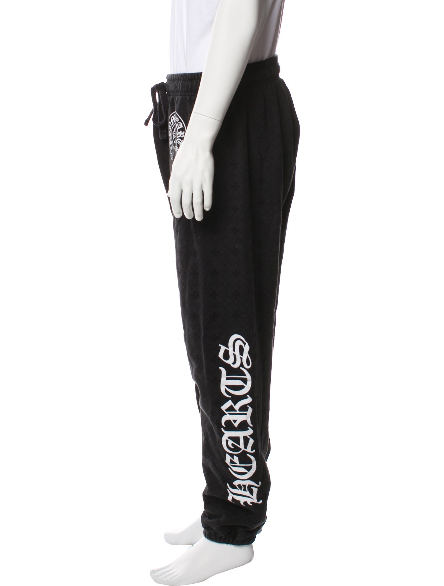 Chrome Hearts Signature Logo Horseshoe Lounge Bottoms