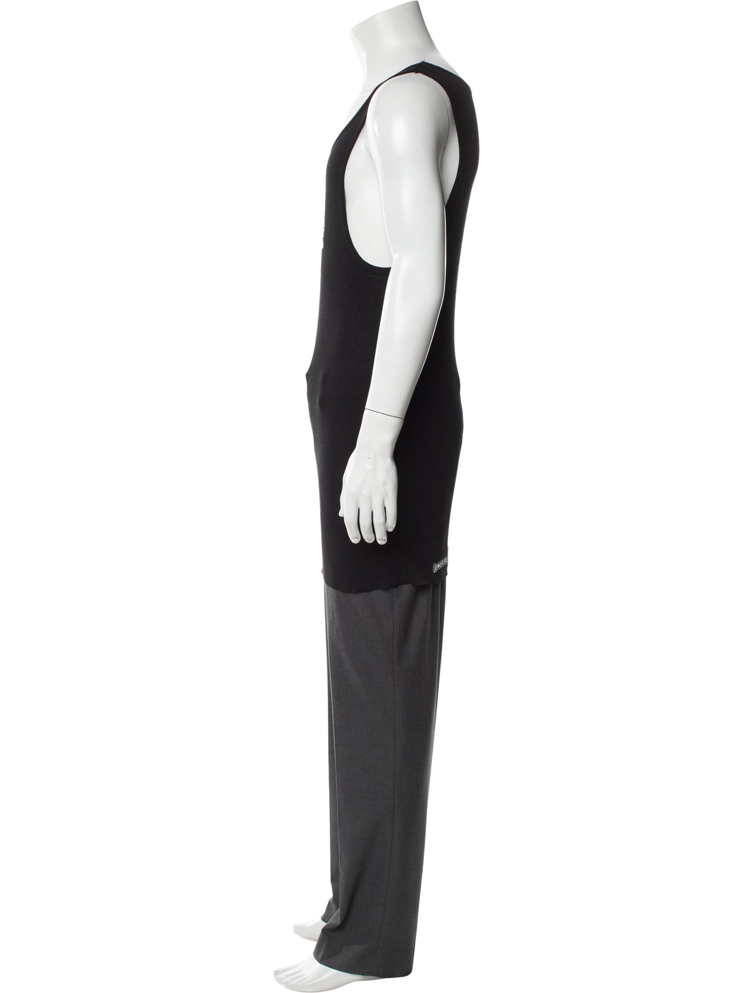 Chrome Hearts T-Bar Cross Tank Top Graphic Print Shirt